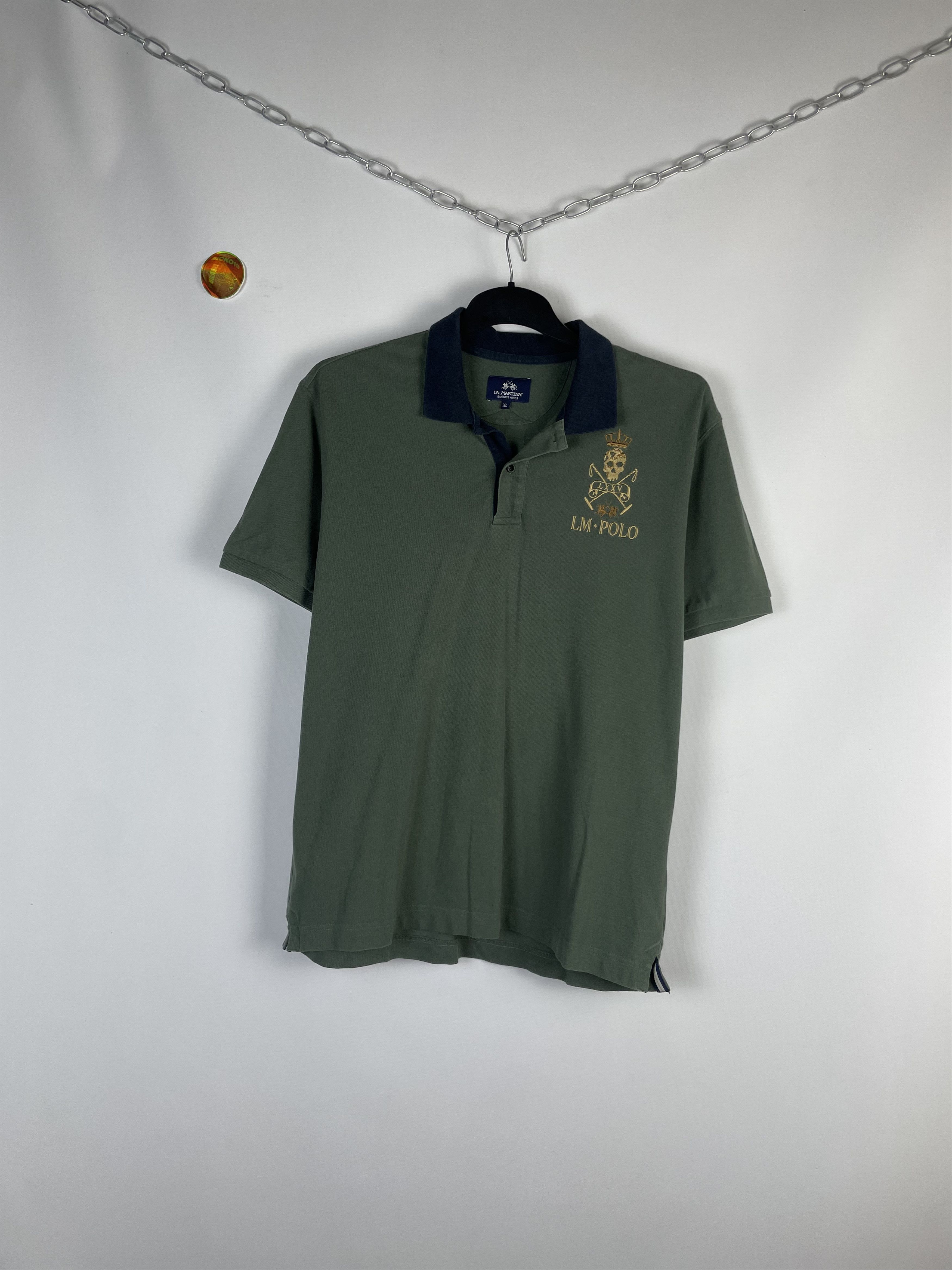 Ferrari × La Martina Vintage La Martina Polo Shirt Size US XL / EU 56 / 4 - 2 Thumbnail
