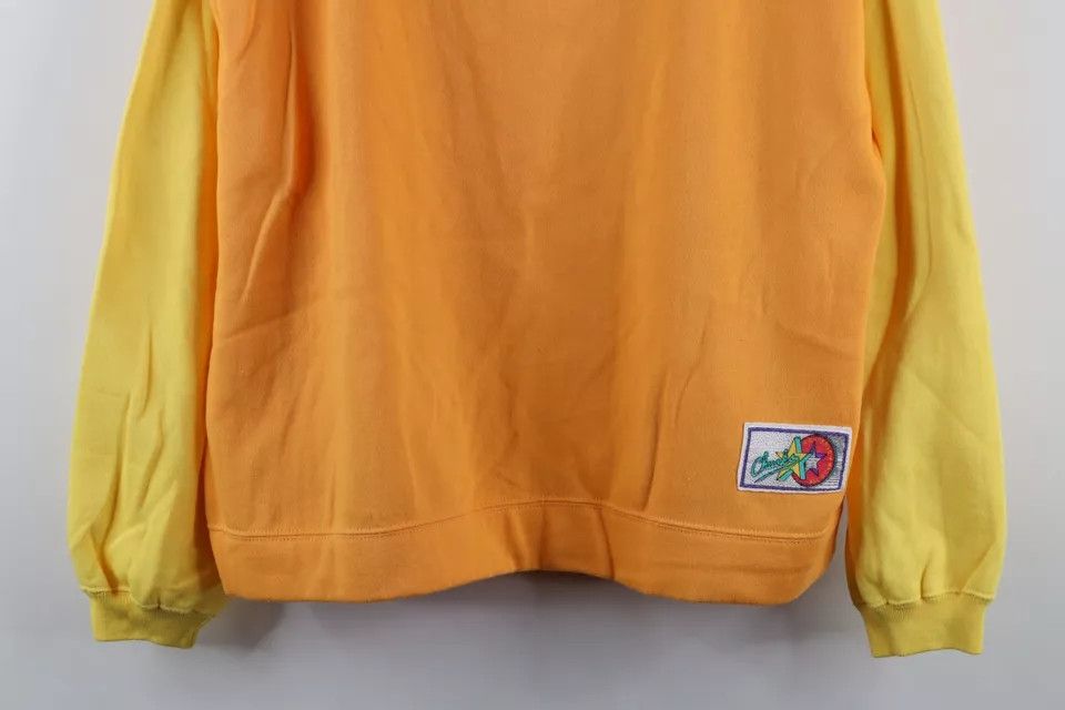 Converse × Vintage Vintage 80s Converse All Star Block Crewneck Sweatshirt Size XL / US 12-14 / IT 48-50 - 3 Thumbnail