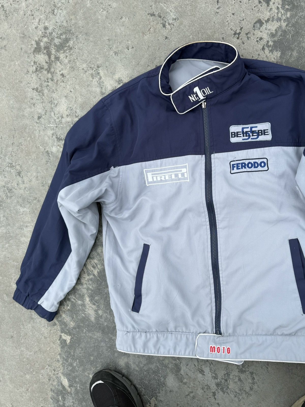 Other Vintage Y2K Harrison Racing Moto Pirelli F1 Track Jacket Size US L / EU 52-54 / 3 - 14 Thumbnail