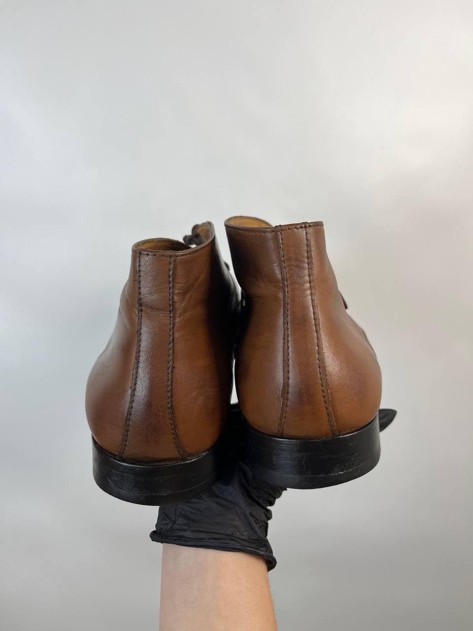 Handmade Brett & Sons Handmade Brown Boots Men’s Size 42 Size US 9 / EU 42 - 4 Thumbnail