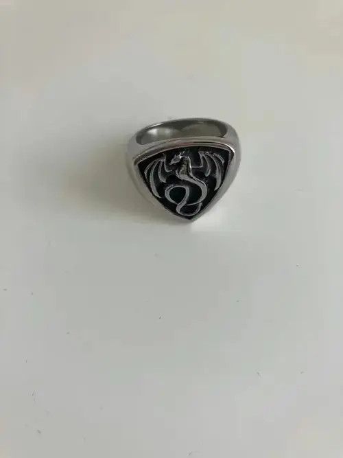 Other Viking Fire Dragon Ring Nordic Ethnic Stainless Steel Size ONE SIZE - 3 Thumbnail