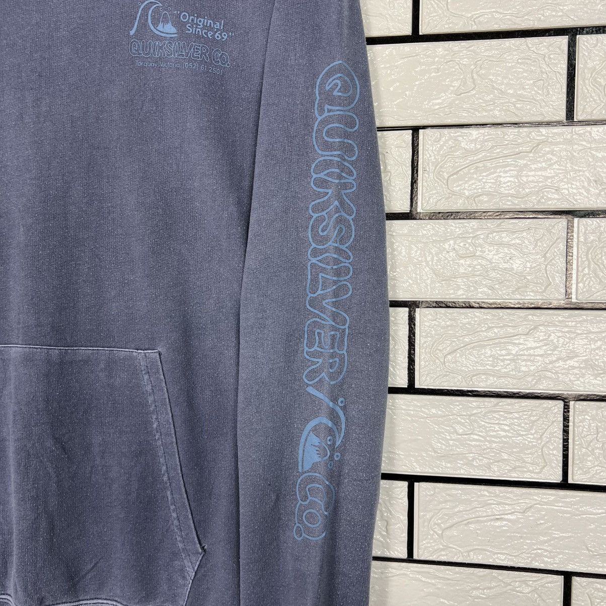 Quiksilver QUIKSILVER Big Logo Pullover Hoodie Sweatshirt #4106-C187 Size US S / EU 44-46 / 1 - 5 Thumbnail