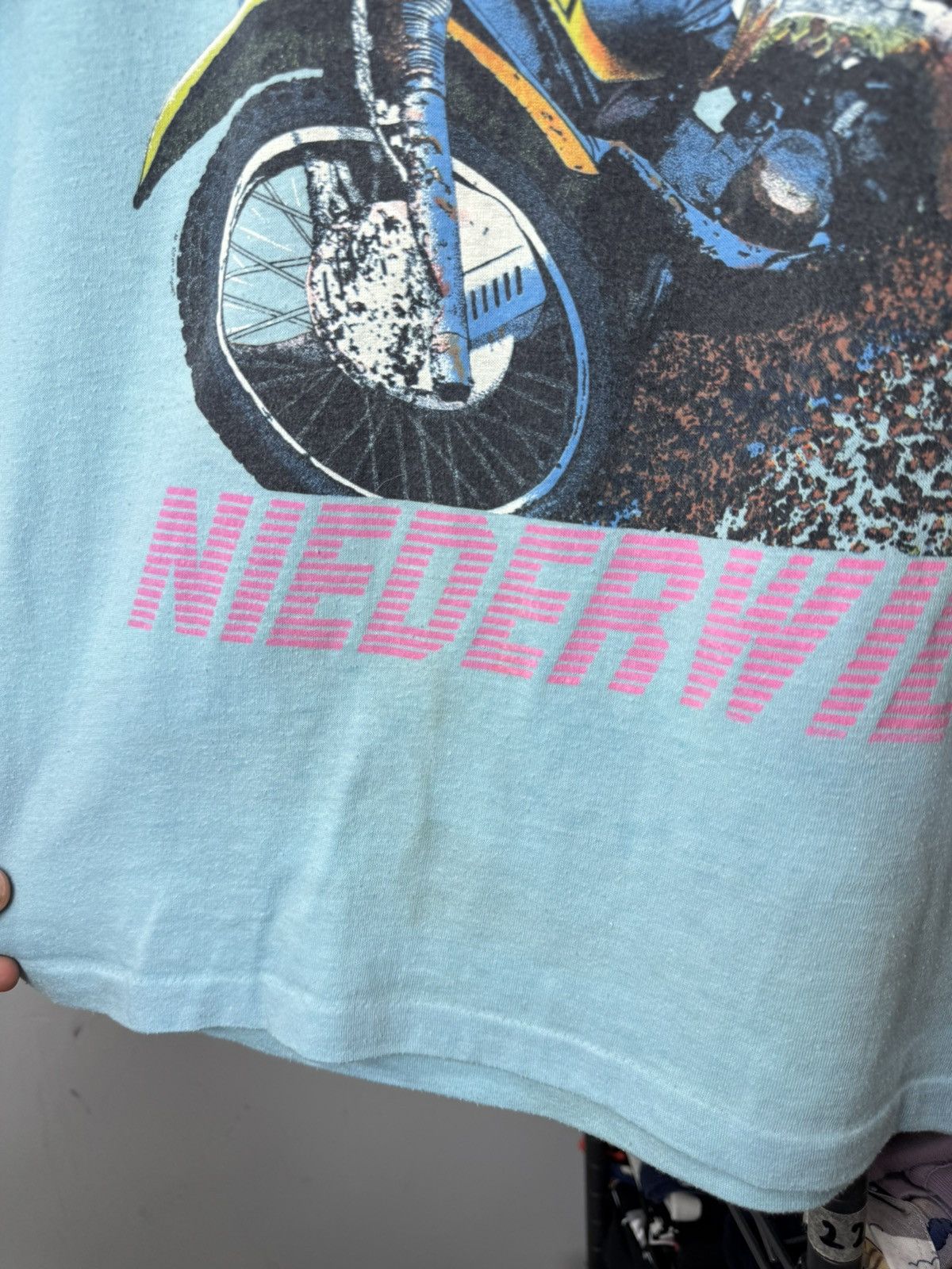 Vintage 80-90’s Vintage Motocross Championships Racing T Shirt Size US L / EU 52-54 / 3 - 11 Thumbnail