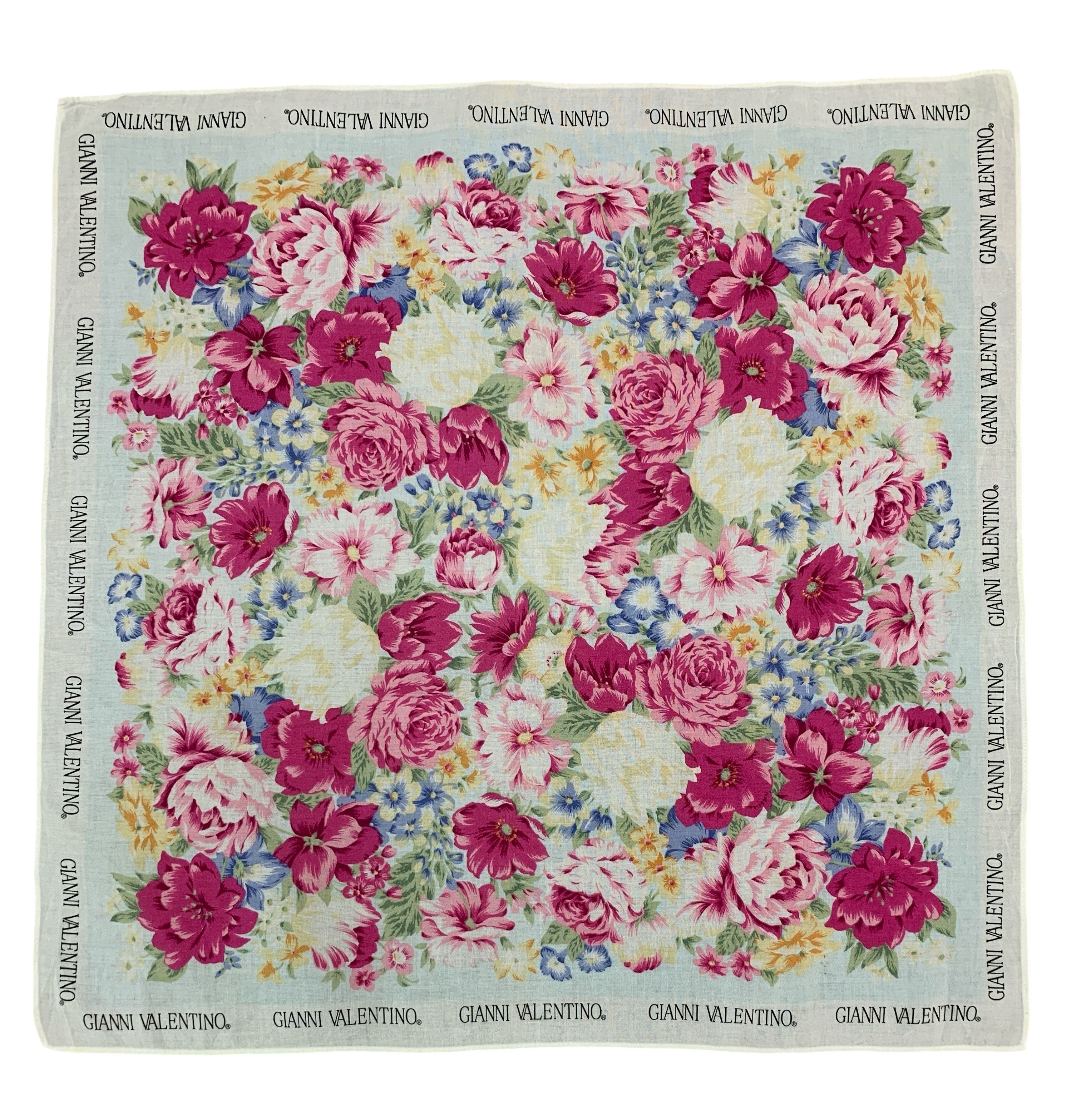 Valentino Vintage Gianni Valentino Handkerchief/Neckerchief - HKA989 Size ONE SIZE - 2 Thumbnail