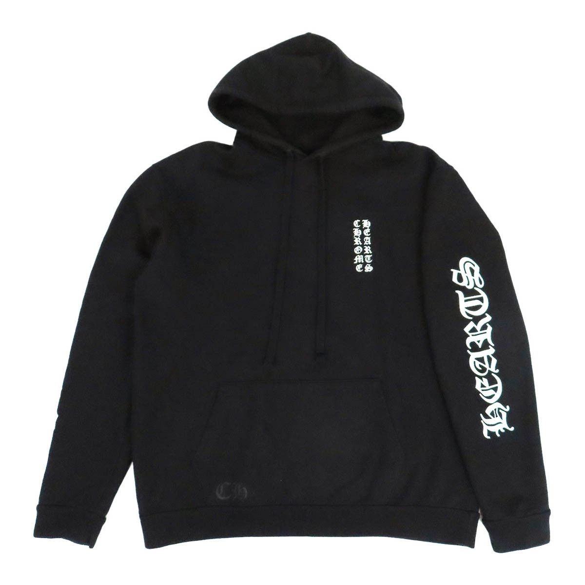 Chrome Hearts Chrome Hearts Vertical Logo Sweatshirt Parka Size US L / EU 52-54 / 3 - 1 Thumbnail