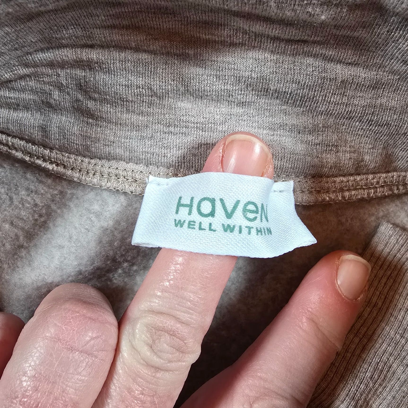 Vintage Haven Well Within Sweater Women Large Gray Henley Snap Sweatshirt Capsule Basic Size L / US 10 / IT 46 - 4 Thumbnail