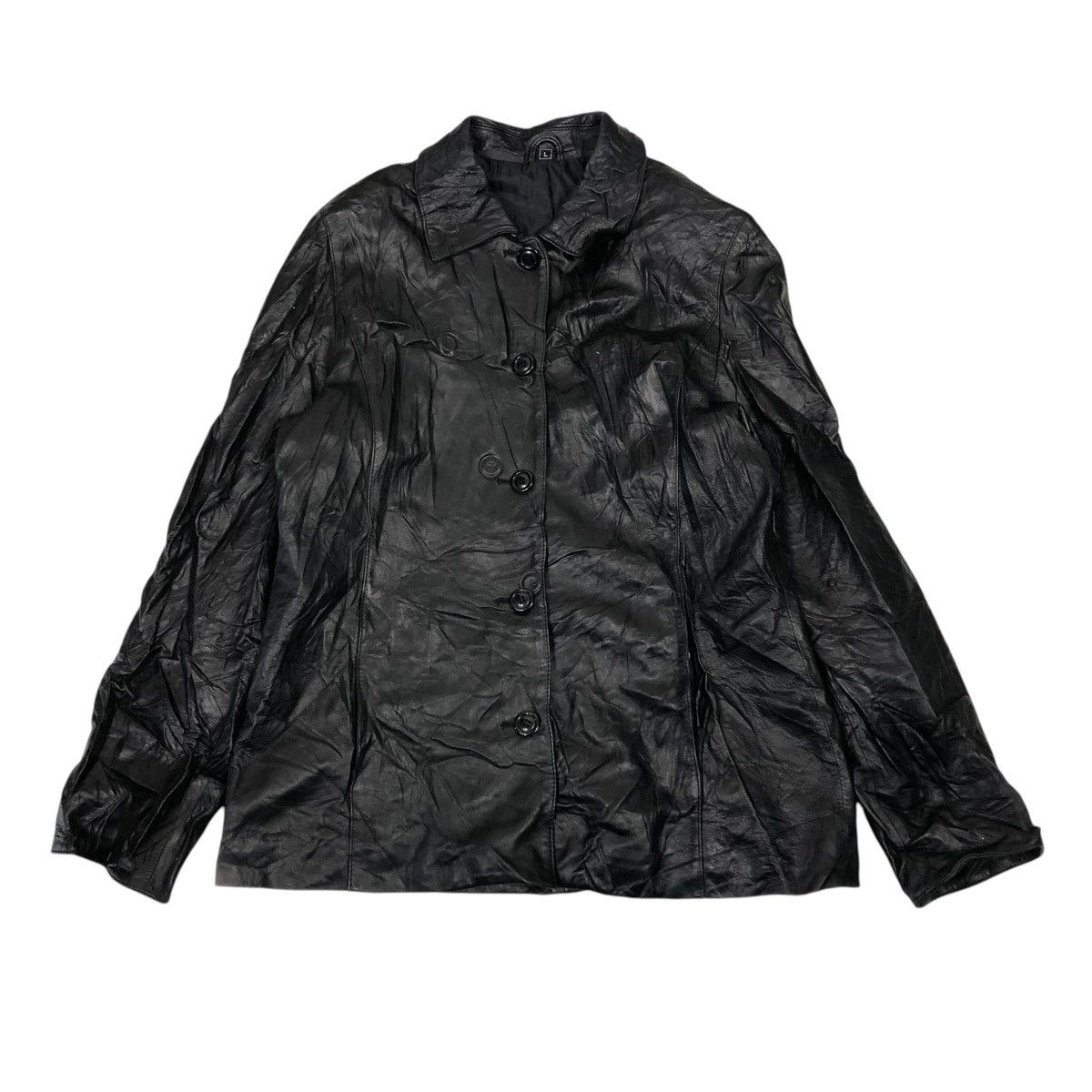 ジャケット・アウター Phenomenon PBD leather patch fur jacket Japanese Brand × PHENOMENON × Vintage Phenomenon Reverse Stitched