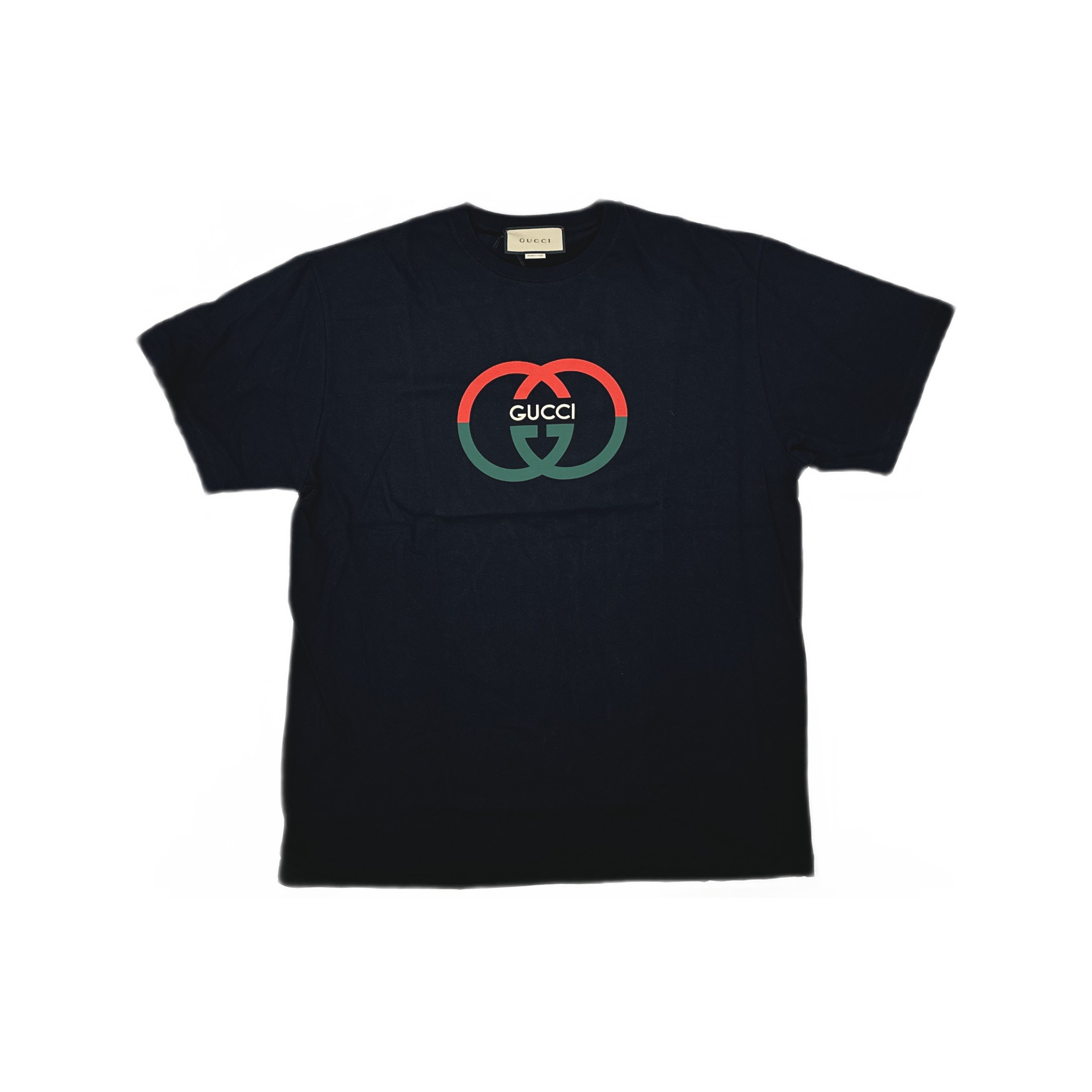 Gucci Interlocking GG Logo Tee | Grailed
