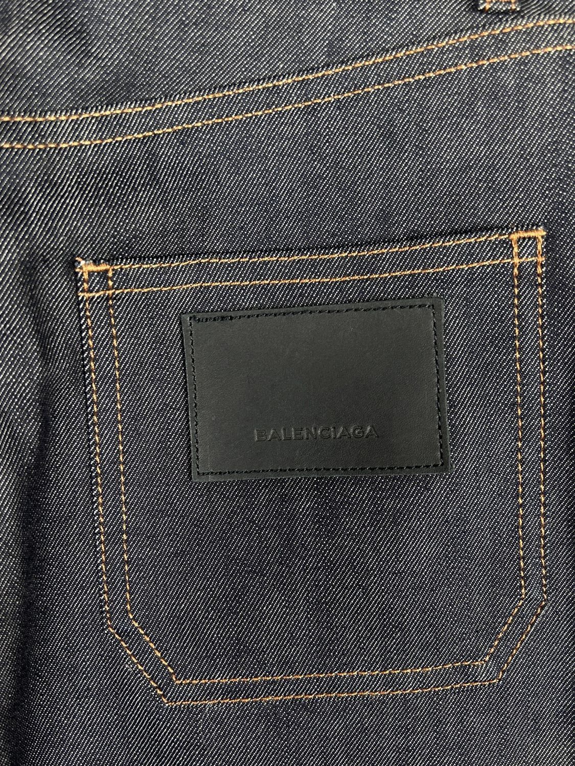 Balenciaga Balenciaga Denim Midi Belted Skirt In Blue Size 36 Size 26" / US 2 / IT 38 - 6 Thumbnail