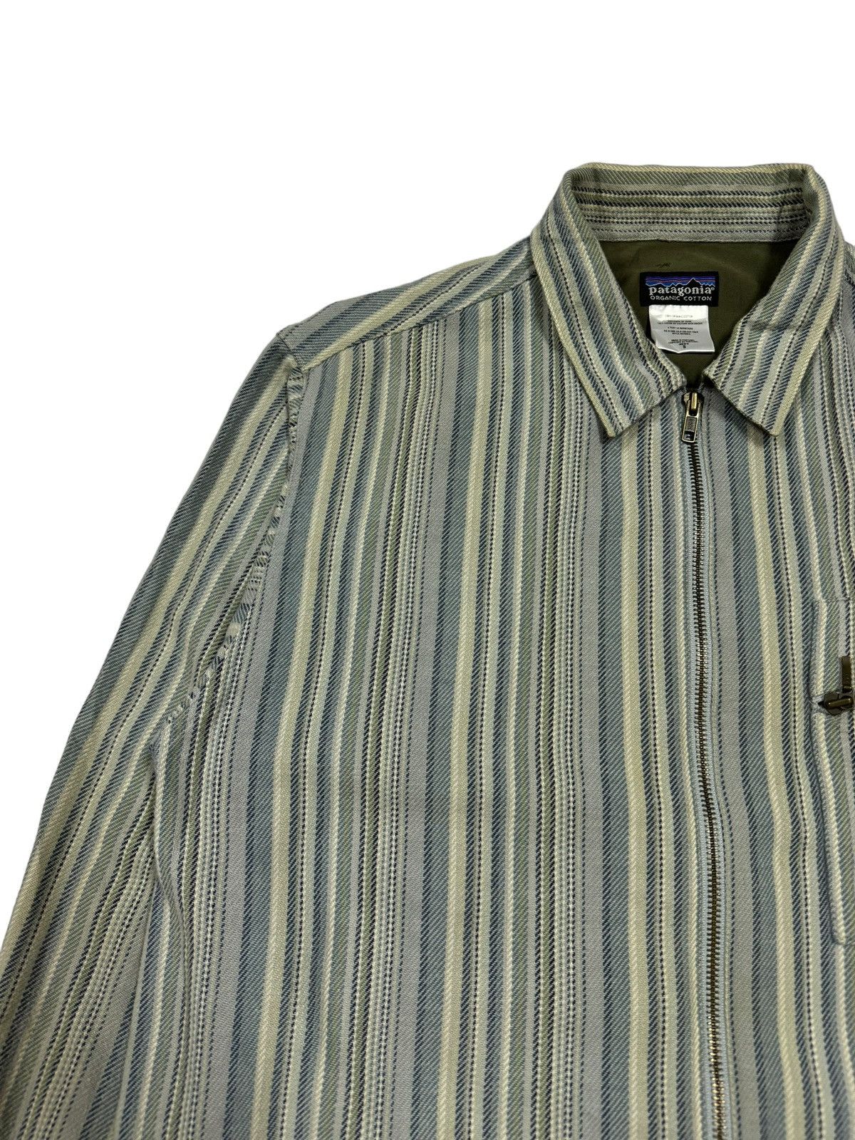 Patagonia 2000’s Patagonia Organic Cotton Hickory RhyTHM SERIES Zip up Size US S / EU 44-46 / 1 - 6 Thumbnail