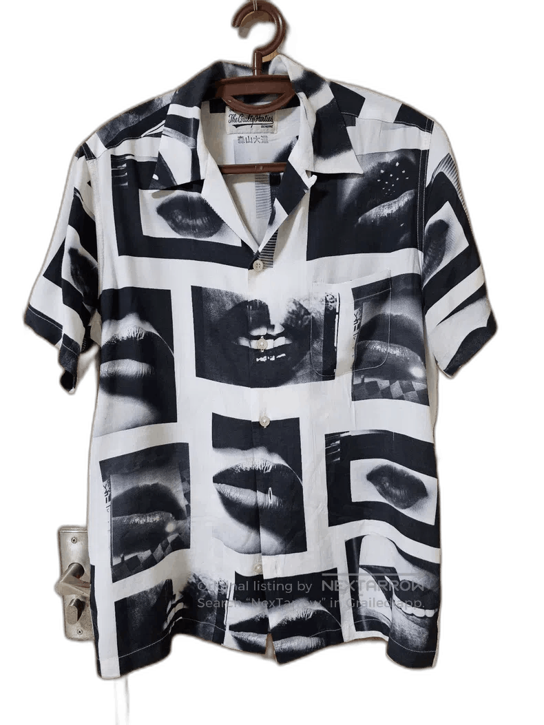 Vintage Wacko Maria Lip Print Short Sleeve Shirt Size US M / EU 48-50 / 2 - 1 Thumbnail