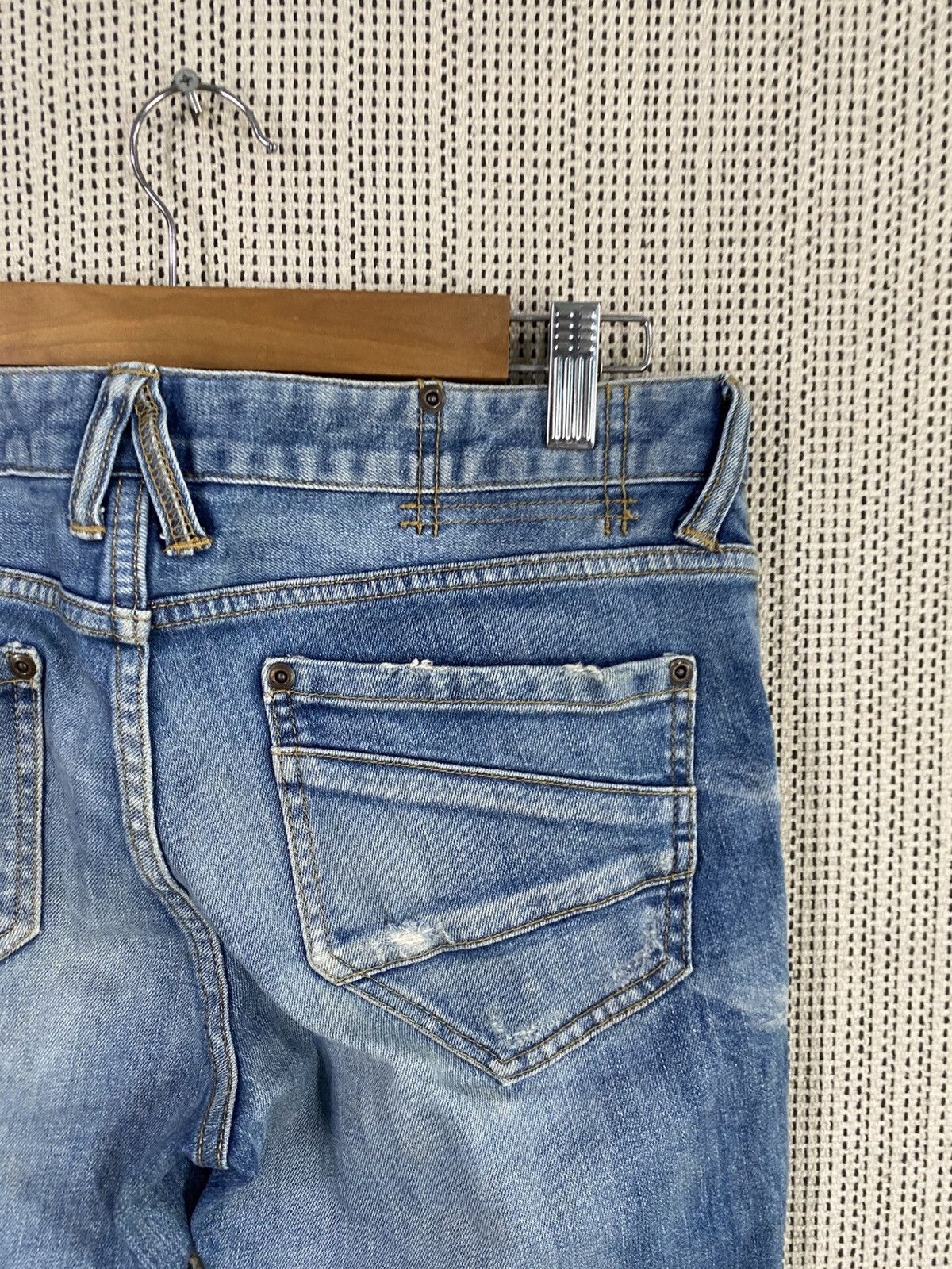 Tornado Mart Vintage tornado mart japan distressed denim Size US 31 - 13 Thumbnail