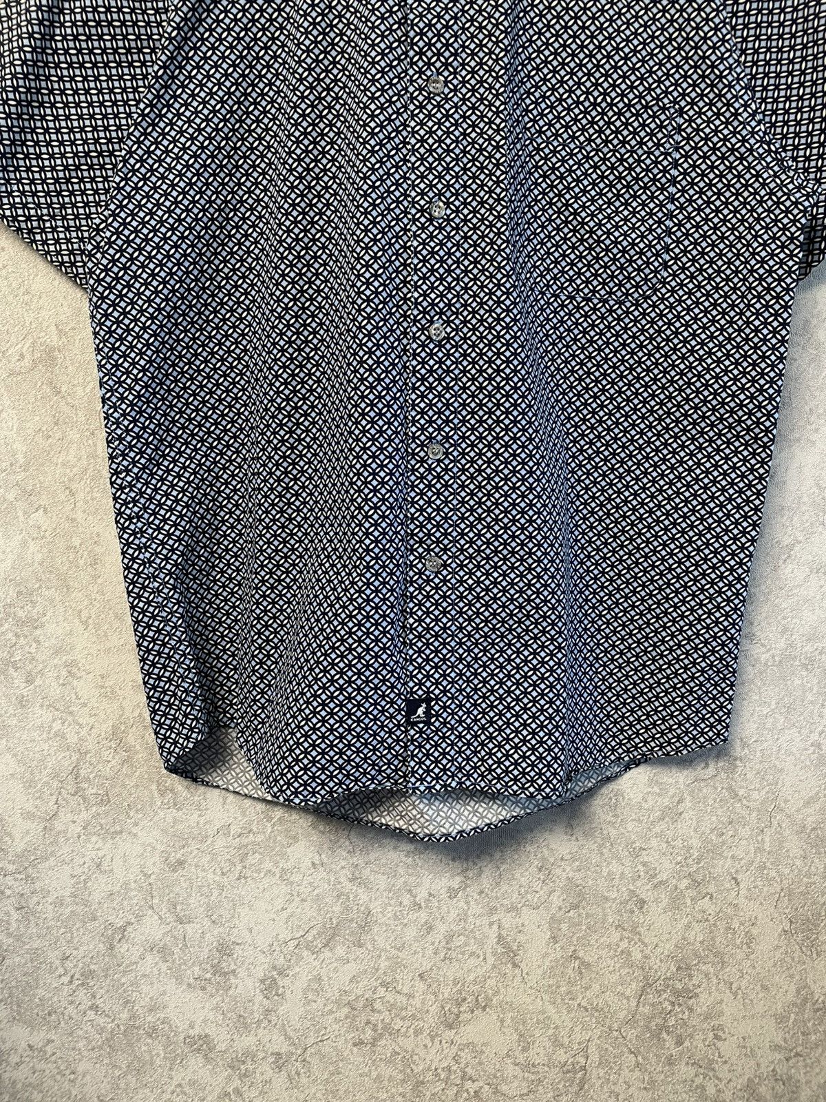 Kangol Kangol Short Sleeve Shirt Button Up Y2K Size US M / EU 48-50 / 2 - 3 Thumbnail
