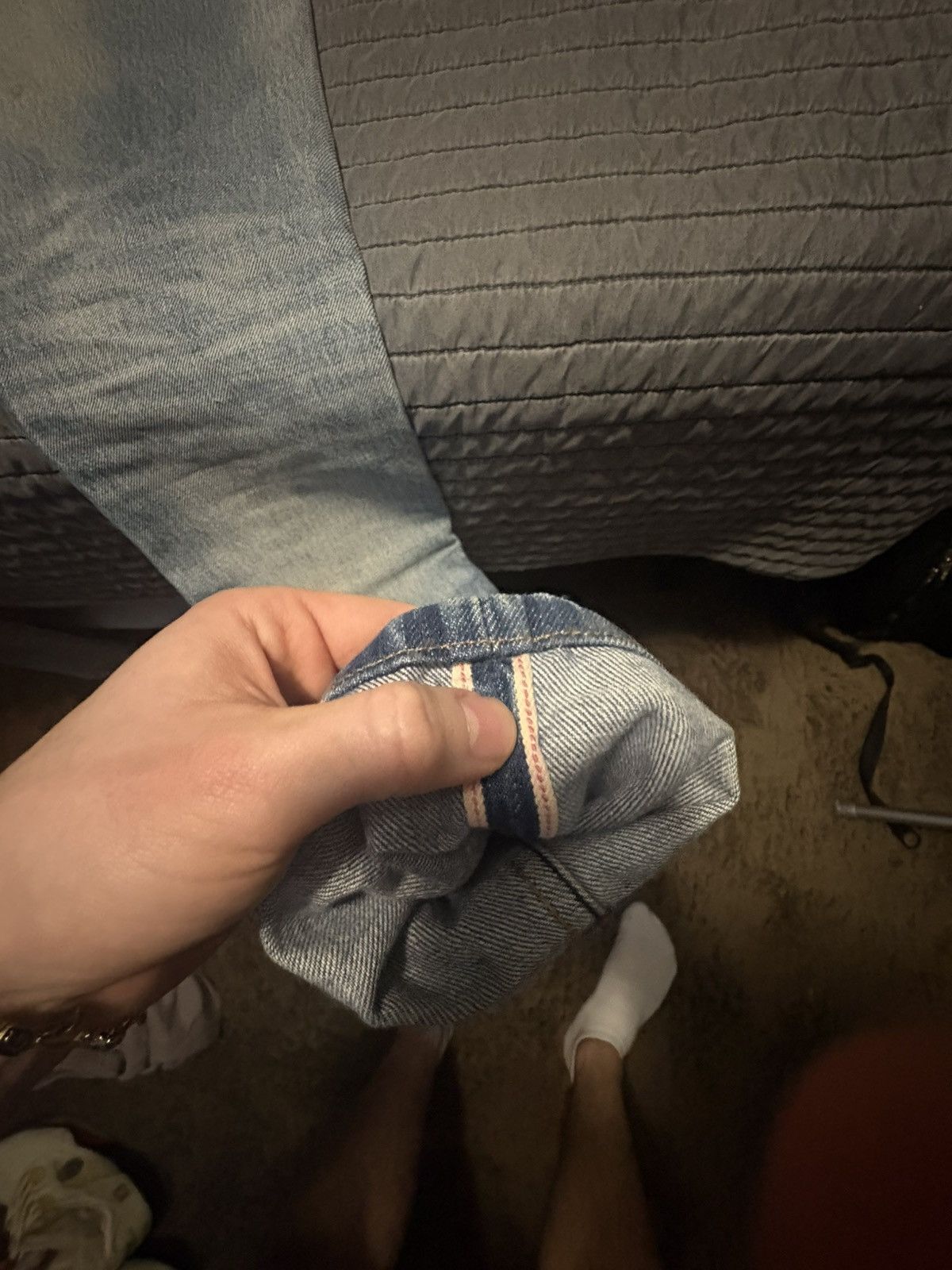 A.P.C. A.P.C. X Kanye west Selvedge Light wash (insane fade) 2013 ) Size US 29 - 4 Thumbnail