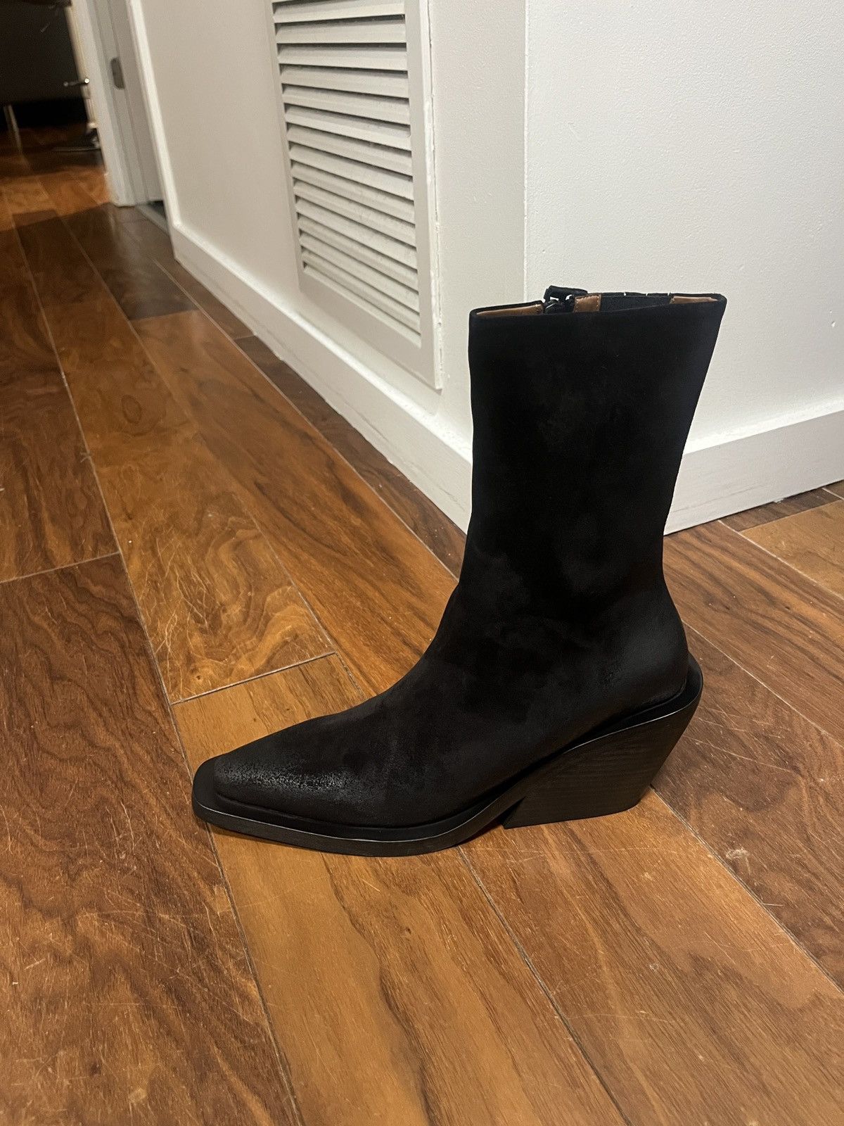Marsell Black Gassetto Ankel Boots Size US 8 / IT 38 - 8 Thumbnail