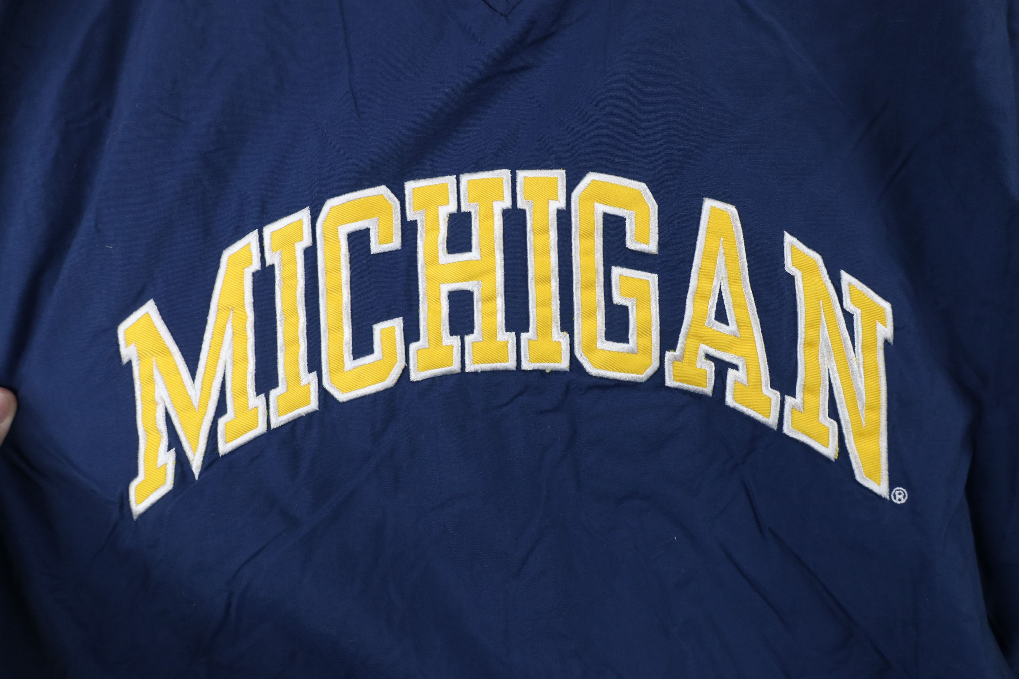 Starter × Vintage Vintage 90s Starter Reversible University of Michigan Jacket Size US L / EU 52-54 / 3 - 5 Thumbnail