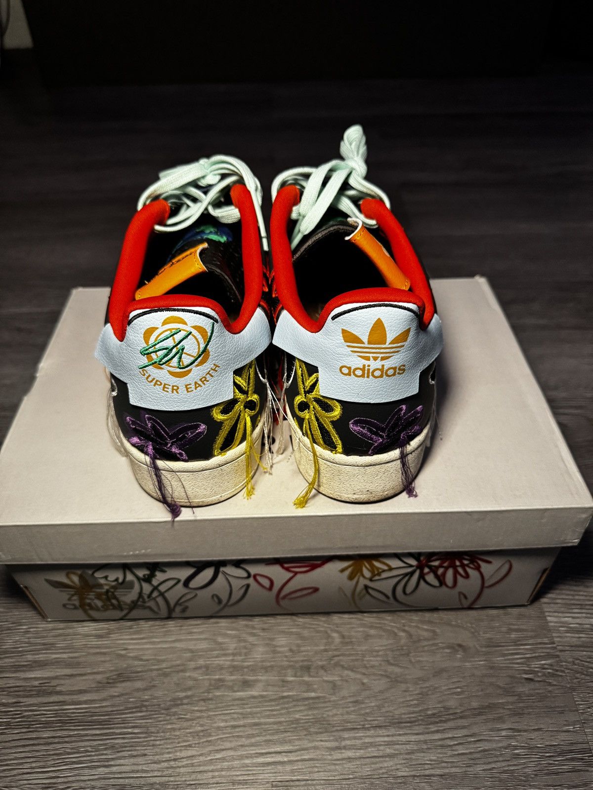 Adidas Sean Wotherspoon X Superstar Super Earth Black Size US 11 / EU 44 - 3 Thumbnail