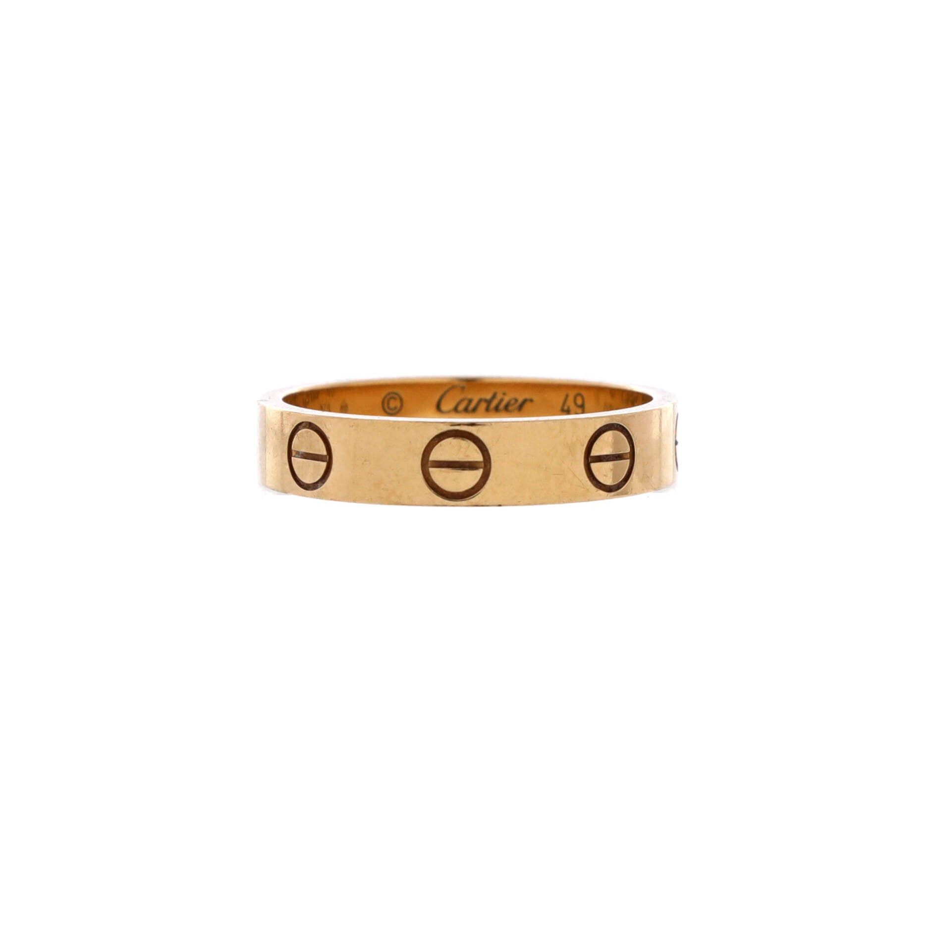Cartier Love Wedding Band Ring Size ONE SIZE - 1 Thumbnail