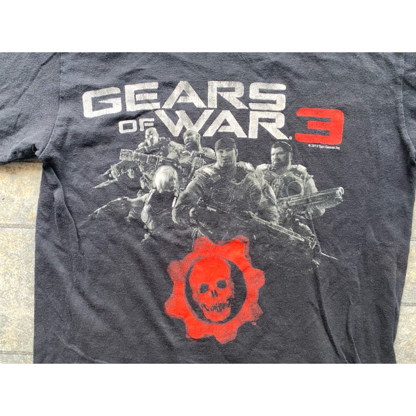 Anvil 2010 Gears Of War 3 Anvil Men’s Black Short Sleeve T-Shirt S Small Video Game Shirt Mens Size US S / EU 44-46 / 1 - 3 Thumbnail