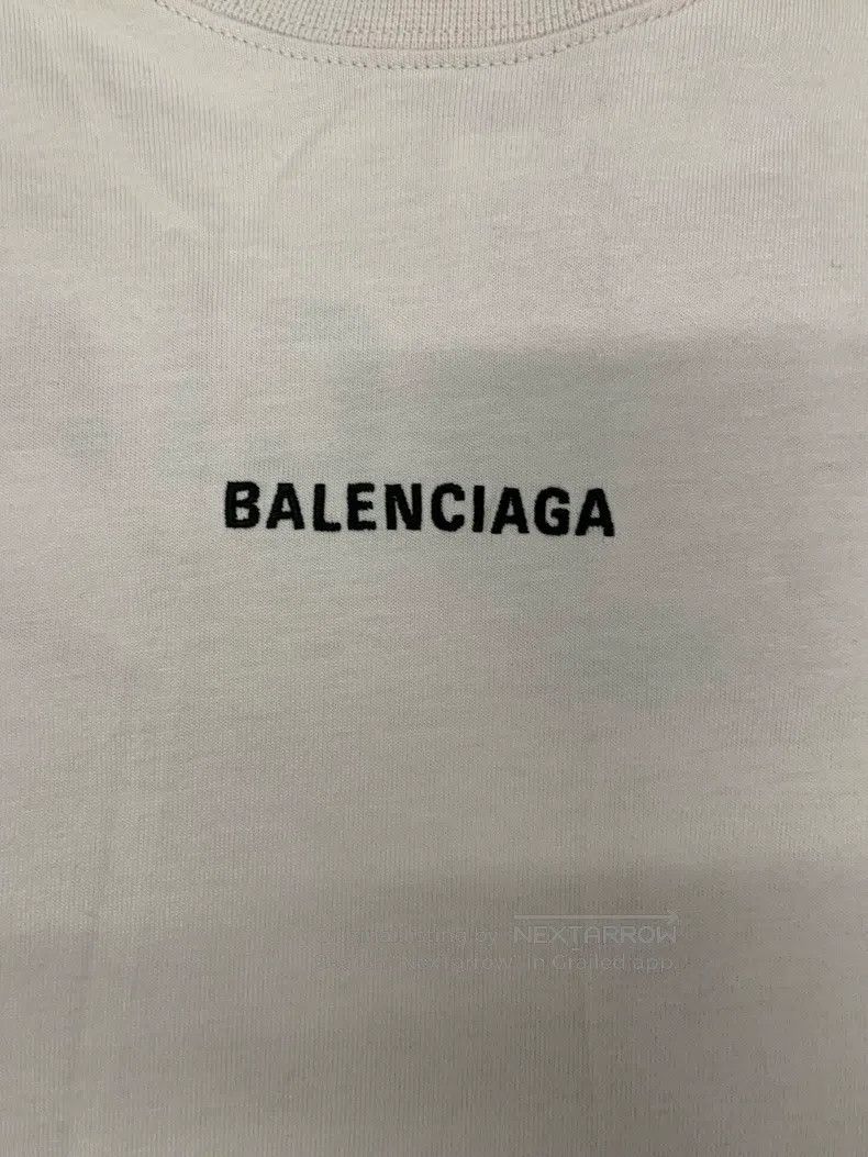 Balenciaga Balenciaga Letter printed round neck short-sleeve T-shirt, Size US M / EU 48-50 / 2 - 3 Thumbnail