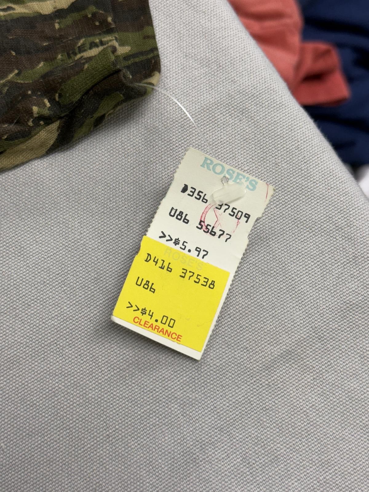 Signal Sport Vintage 80s Real Tree T-shirt Vertical Camo Pocket Tee XL Size US XL / EU 56 / 4 - 7 Thumbnail