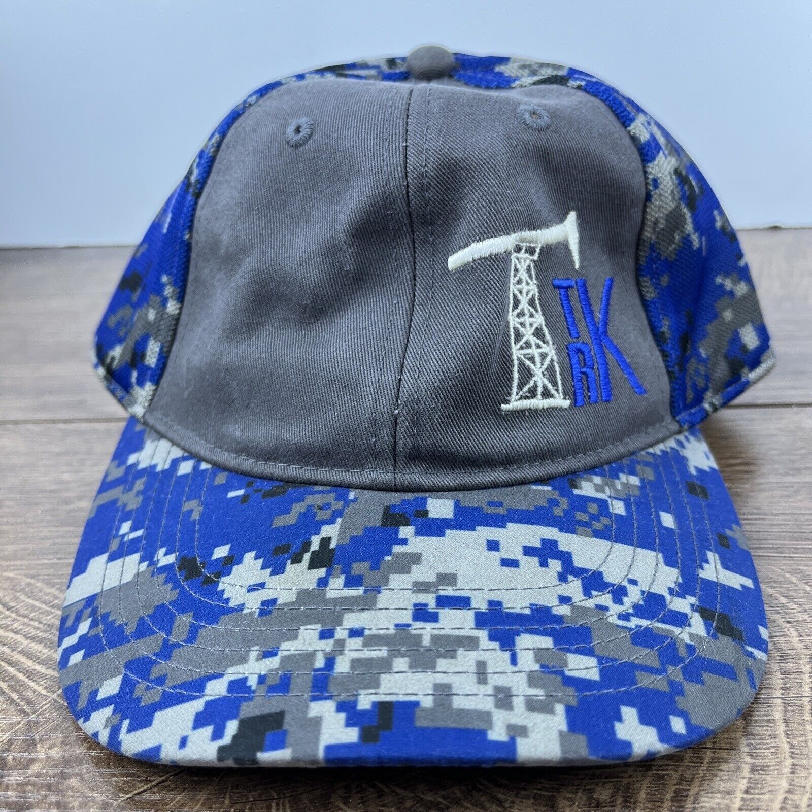 Other TRK Hat TRK Hat Gray Hat Adjustable Gray Adult Size Hat Size ONE SIZE - 2 Thumbnail