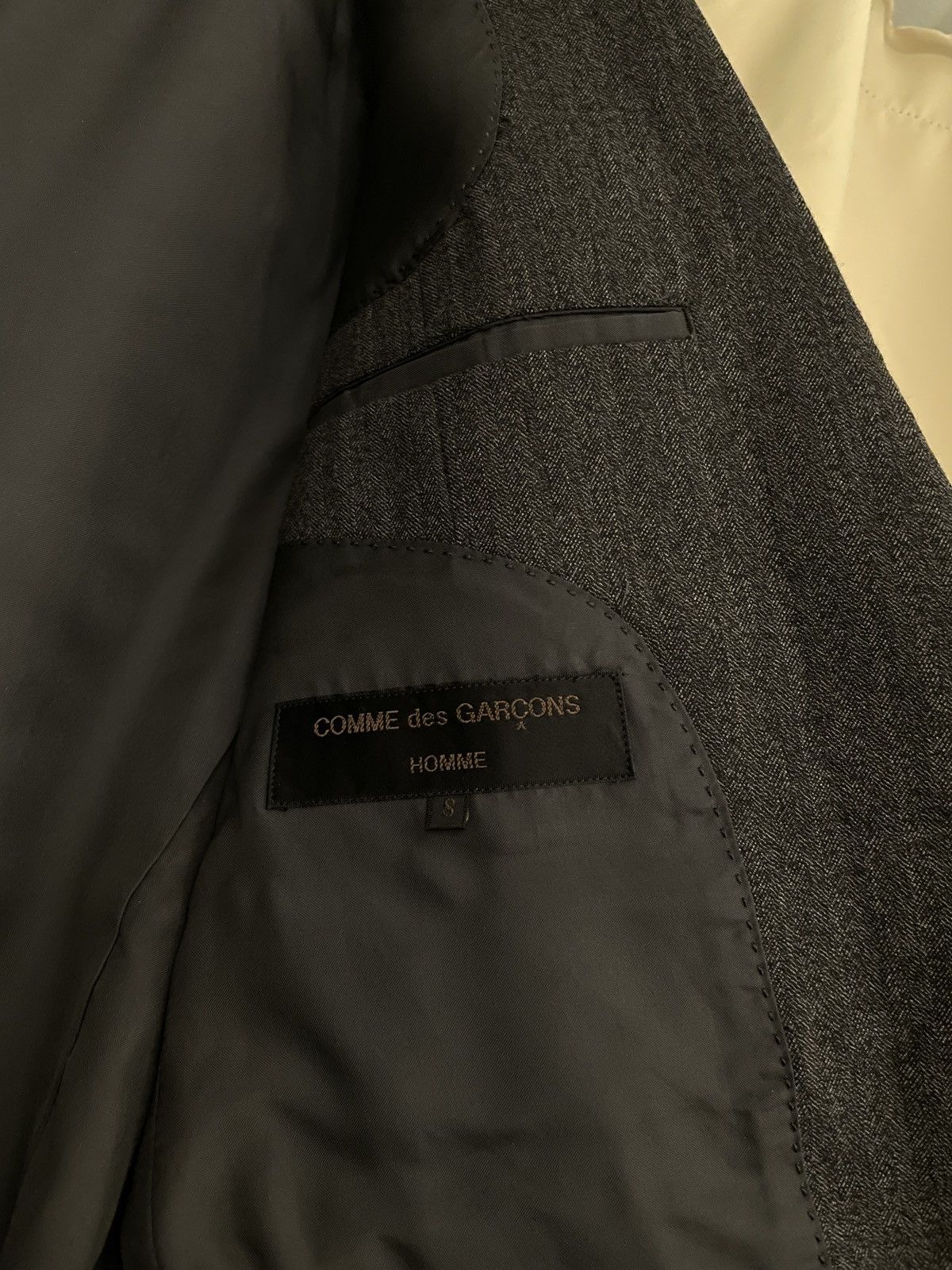 Comme des Garcons 80s Comme des Garcons Homme Grey Blazer S size Size 48S - 2 Thumbnail