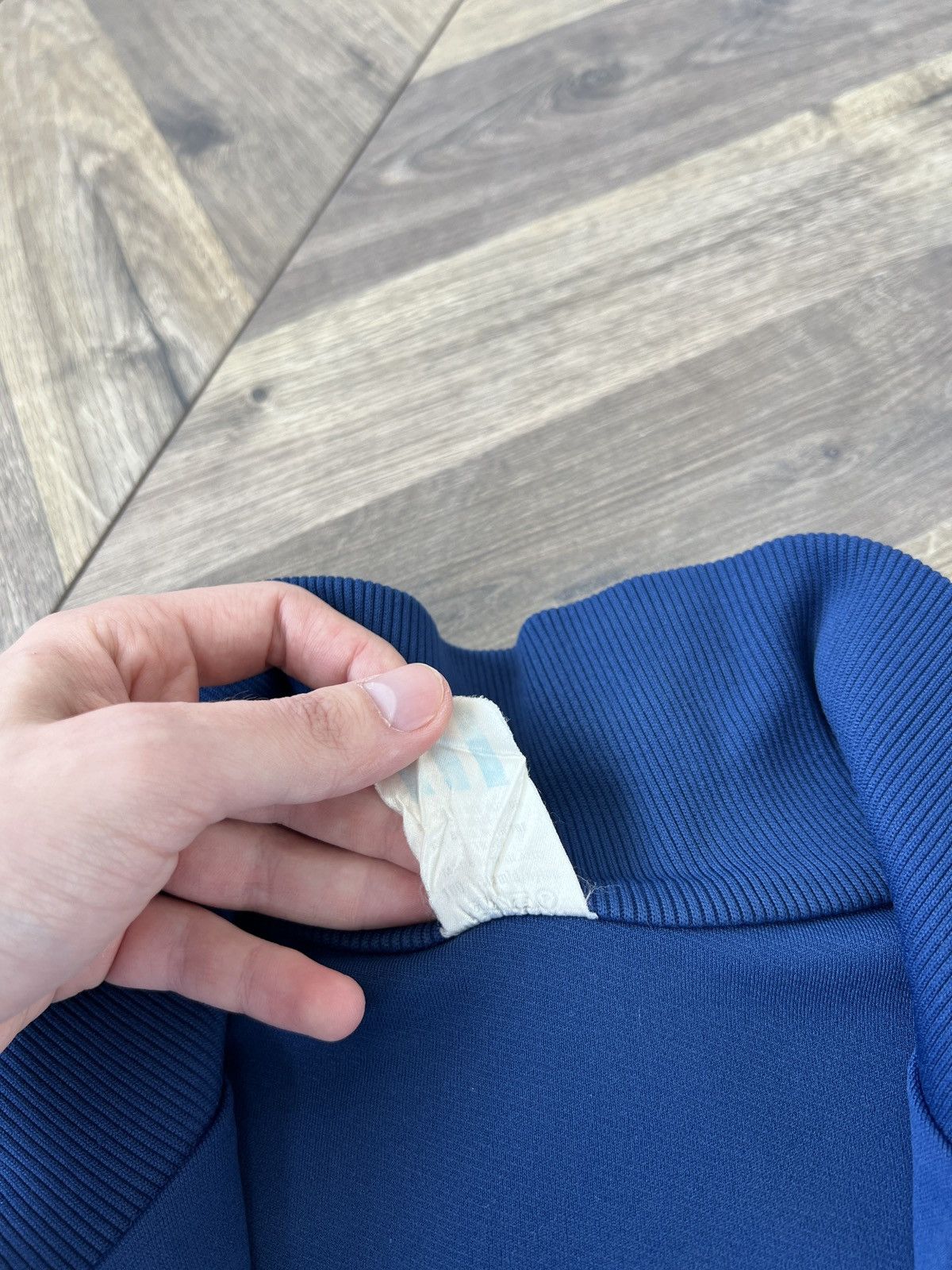 Adidas Vintage 80s Adidas Full Zip Track Jacket Blue Size US S / EU 44-46 / 1 - 15 Thumbnail