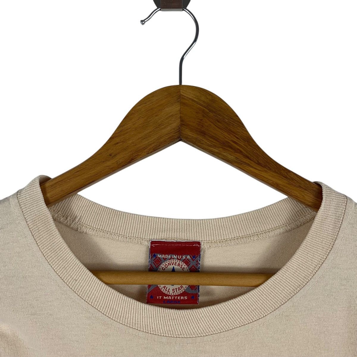 Converse × Vintage Vintage CONVERSE Chuck taylor tee Size US L / EU 52-54 / 3 - 5 Thumbnail