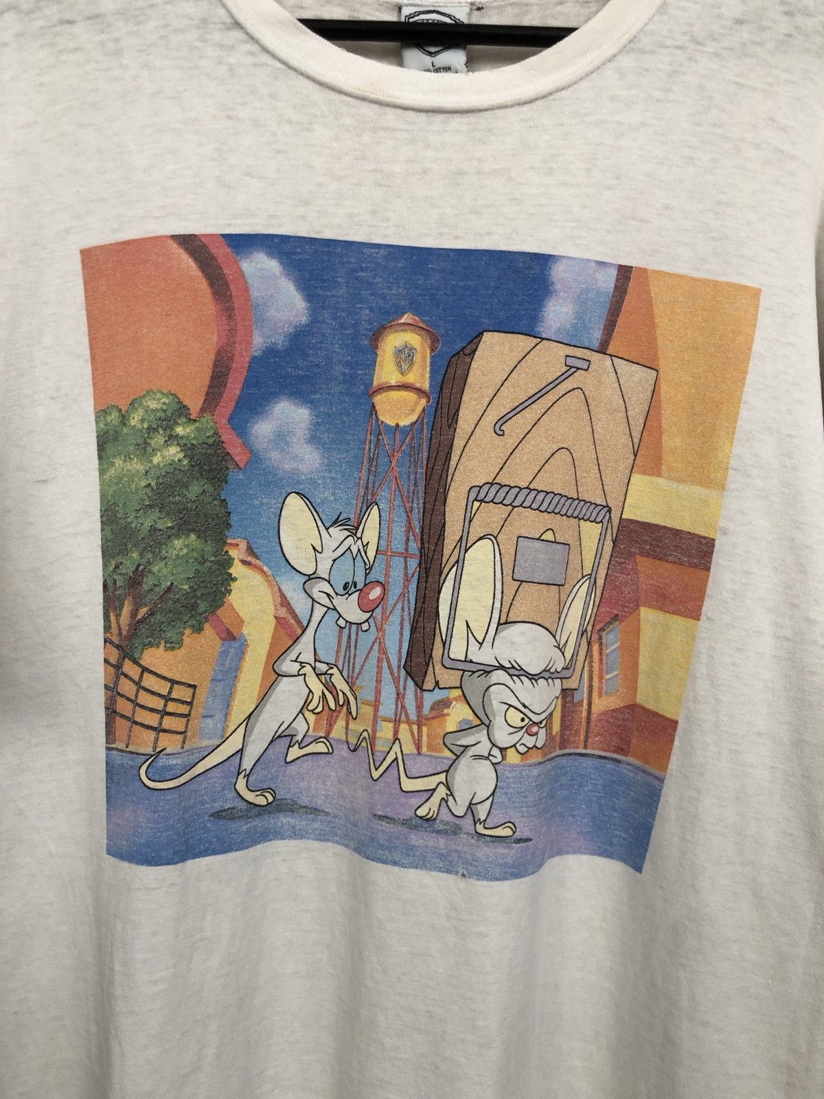 Cartoon Network × Vintage × Warner Bros Pinky and the Brain 90s size L (22/30) Size US L / EU 52-54 / 3 - 2 Thumbnail