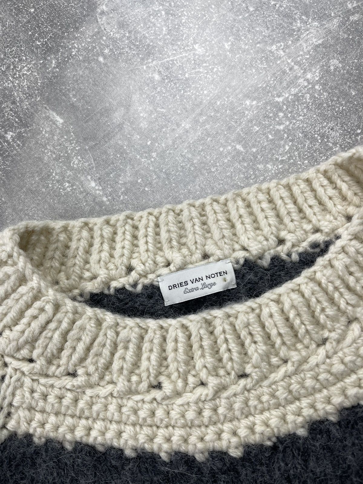 Dries Van Noten Dries Van Noten Extra Fine Mohair Wool Sweater Size US L / EU 52-54 / 3 - 8 Thumbnail