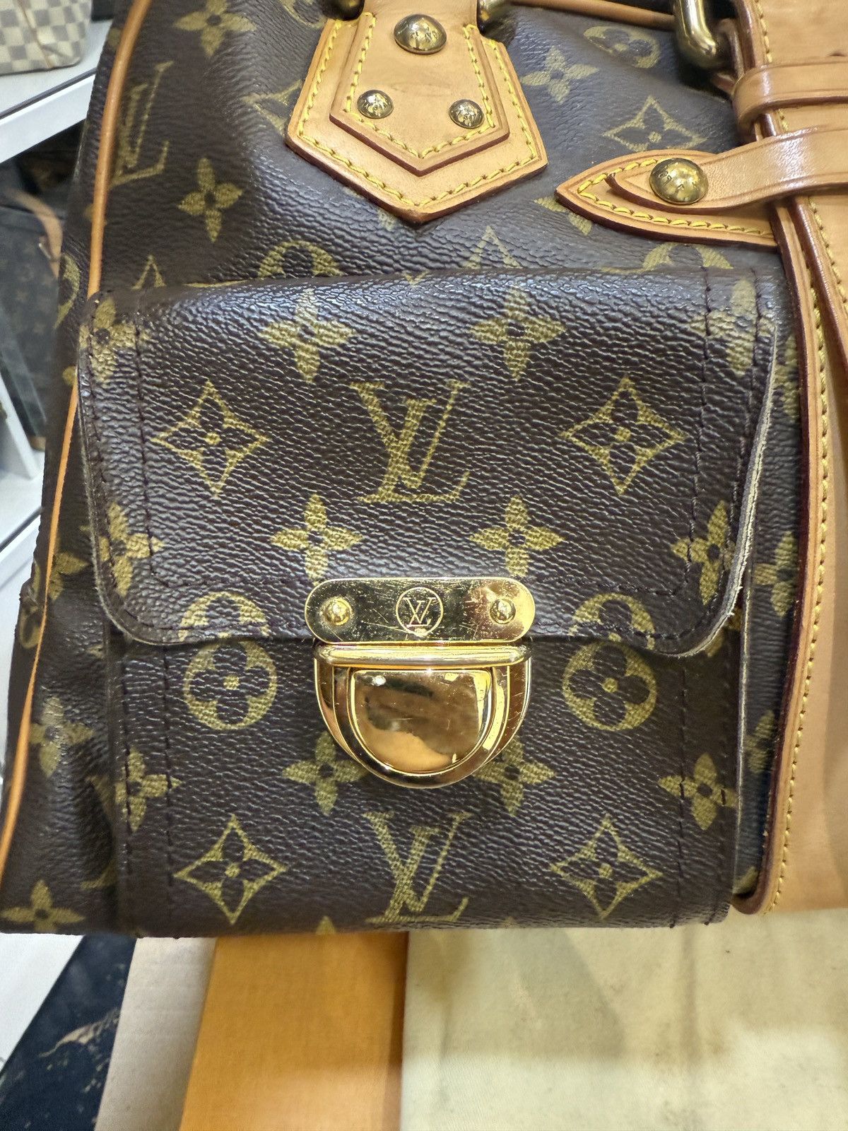 Louis Vuitton LOUIS VUITTON MANHATTAN GM - 2141 Size ONE SIZE - 24 Thumbnail