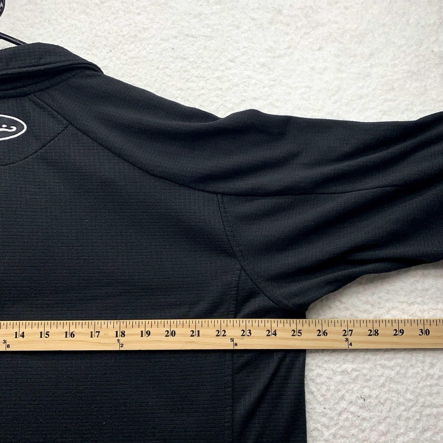 Vintage Drake Sweater Mens L Black Thermal Waffle Knit 1/4 Zip Pullover Outdoor Hunting Winter Fall 365 Waterfowler Size US L / EU 52-54 / 3 - 6 Thumbnail