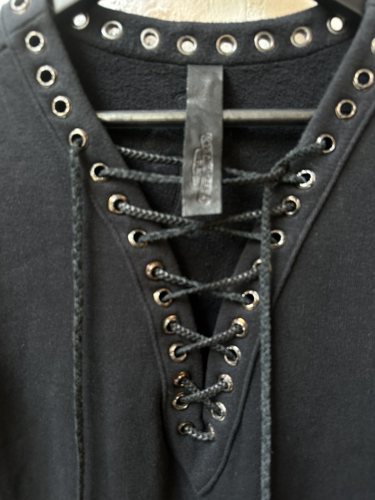 Chrome Hearts CHROME HEARTS HIPPIE TIE UP CROSS PATCH COCHELLA SHIRT Size US S / EU 44-46 / 1 - 4 Thumbnail