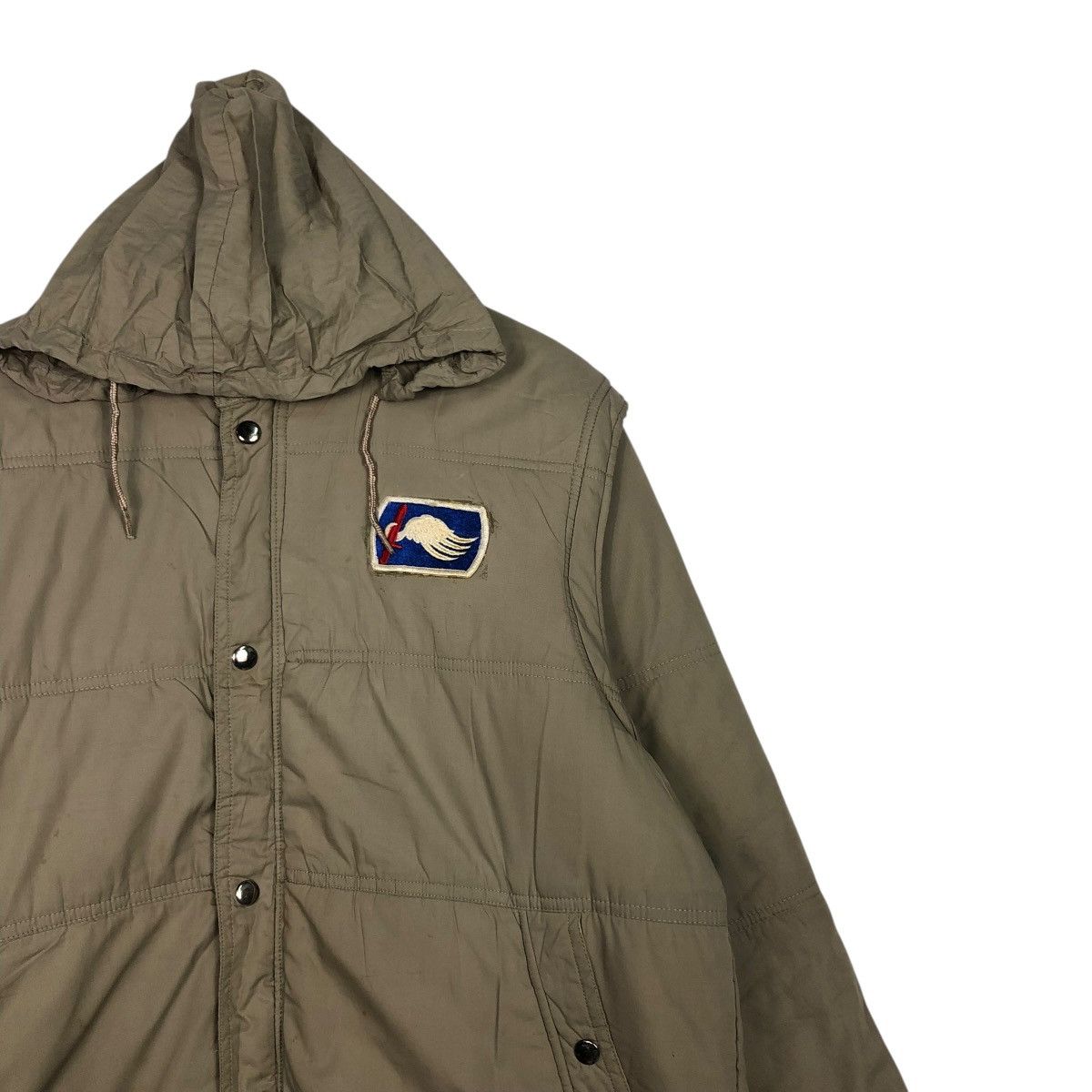 Japanese Brand 🔥VINTAGE PUFFER BIKER JACKET PUNK UNBRANDED ISSEY MIYAKE Size US L / EU 52-54 / 3 - 8 Thumbnail