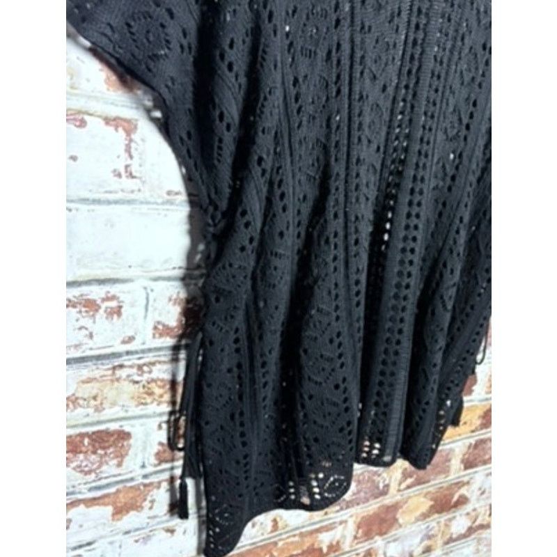House of Harlow House of Harlow 1960 Crochet Knit Side Tie Swim Cover-Up Size ONE SIZE - 8 Thumbnail