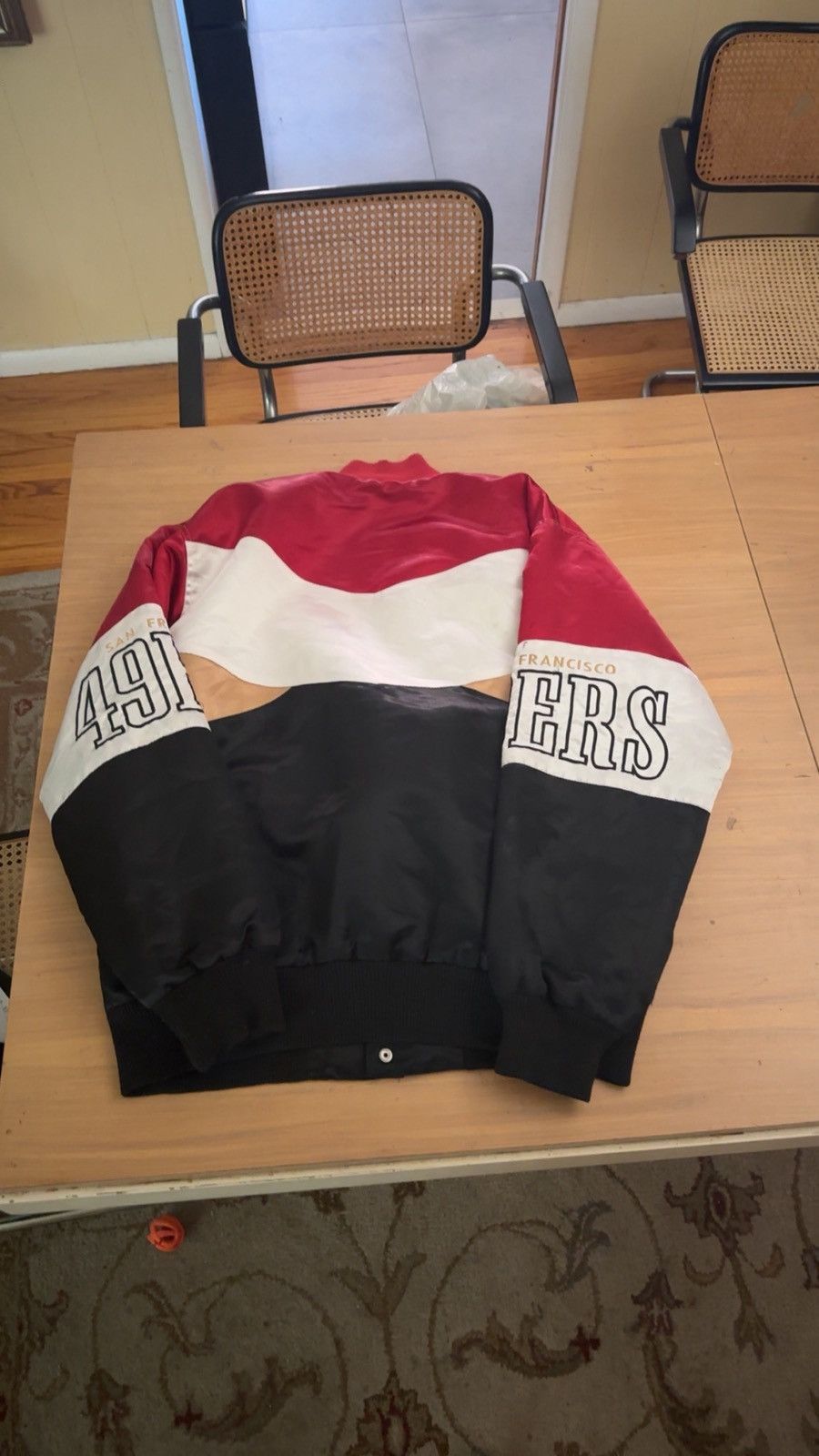 NFL NFL 49’ers varsity bomber jacket Size US L / EU 52-54 / 3 - 4 Thumbnail