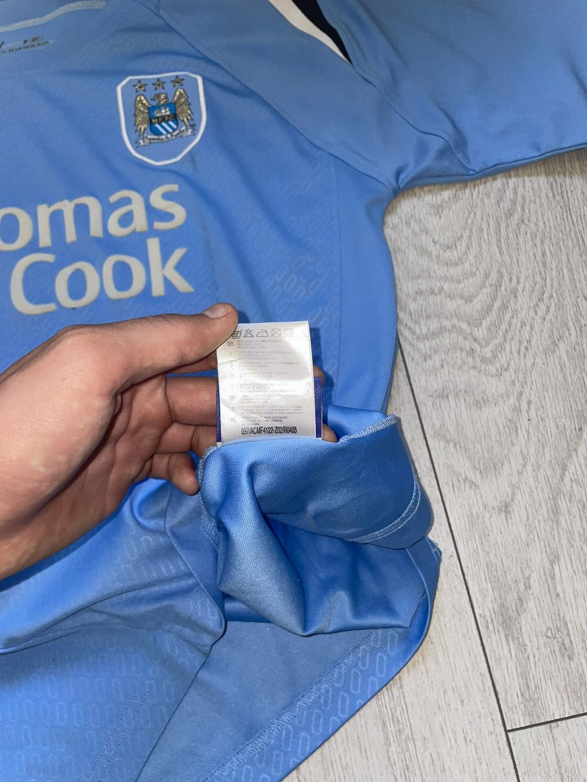 Reebok × Vintage Jersey Manchester City x Reebok Vintage 2004 Home Size US S / EU 44-46 / 1 - 12 Thumbnail