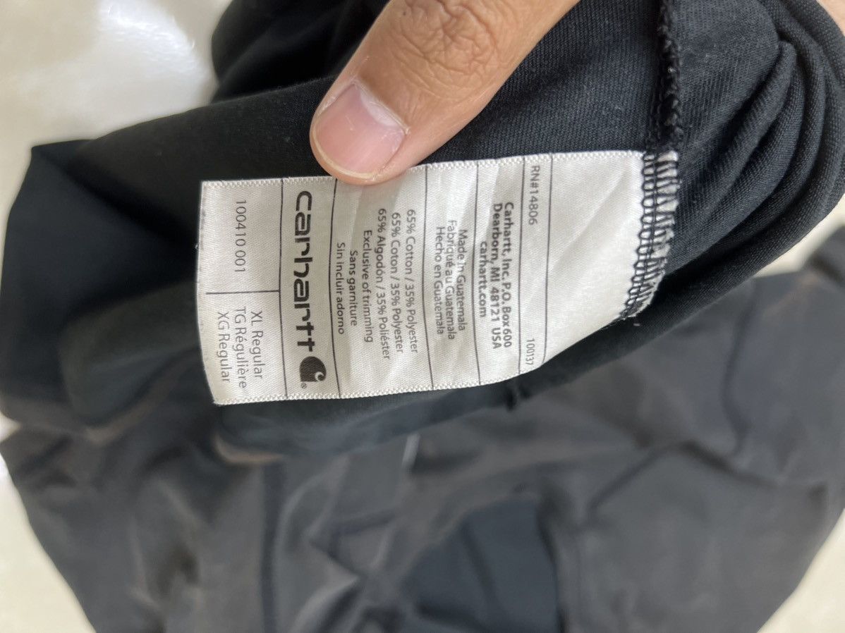 Carhartt Y2K Thrashed Faded Carhartt Pocket Tee Size US XL / EU 56 / 4 - 4 Thumbnail