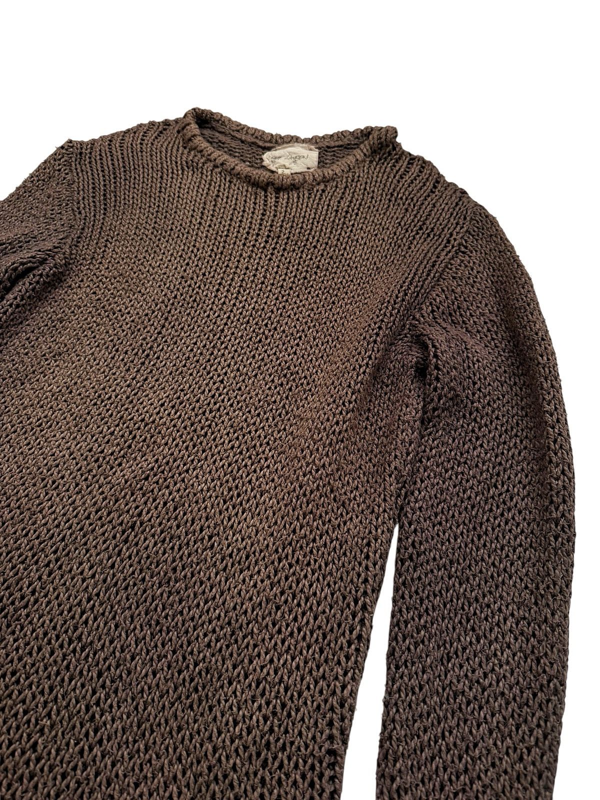 Greg Lauren RARE 2016 Knit Fisherman Sweater Brown Fade Size US M / EU 48-50 / 2 - 3 Thumbnail