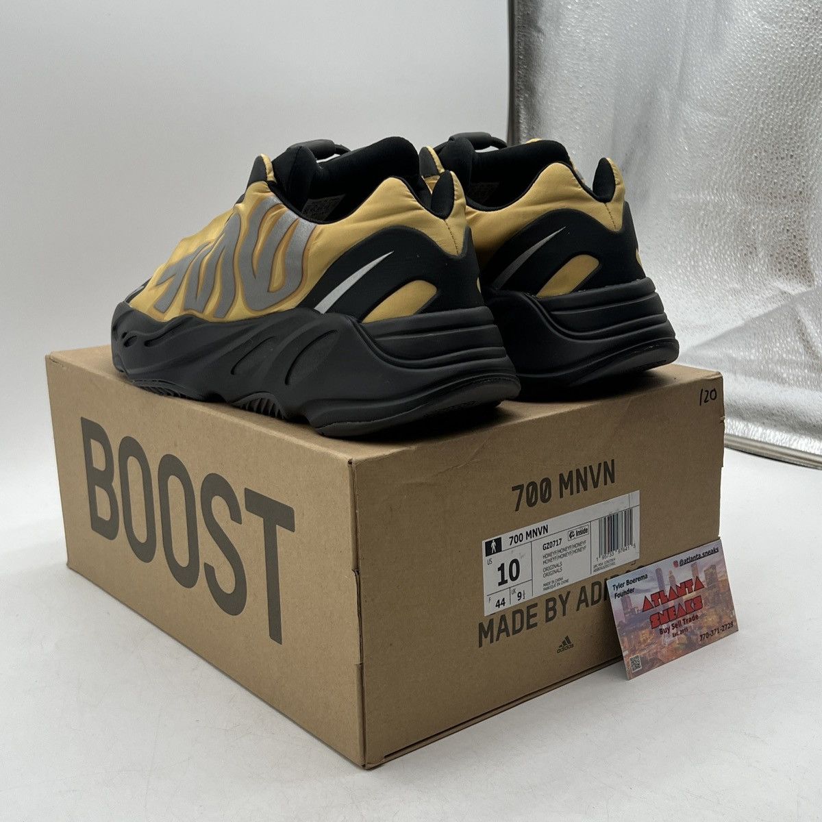 Adidas Yeezy boost 700 honey flux Size US 10 / EU 43 - 4 Thumbnail