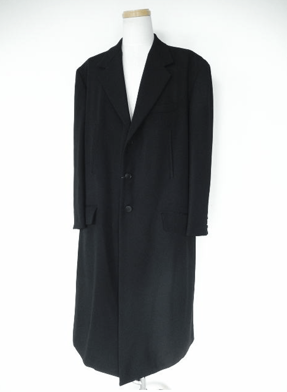 Yohji Yamamoto Yohji Yamamoto Pour Homme - Gabardine 5 Pocket Long Jacket Size US S / EU 44-46 / 1 - 13 Thumbnail