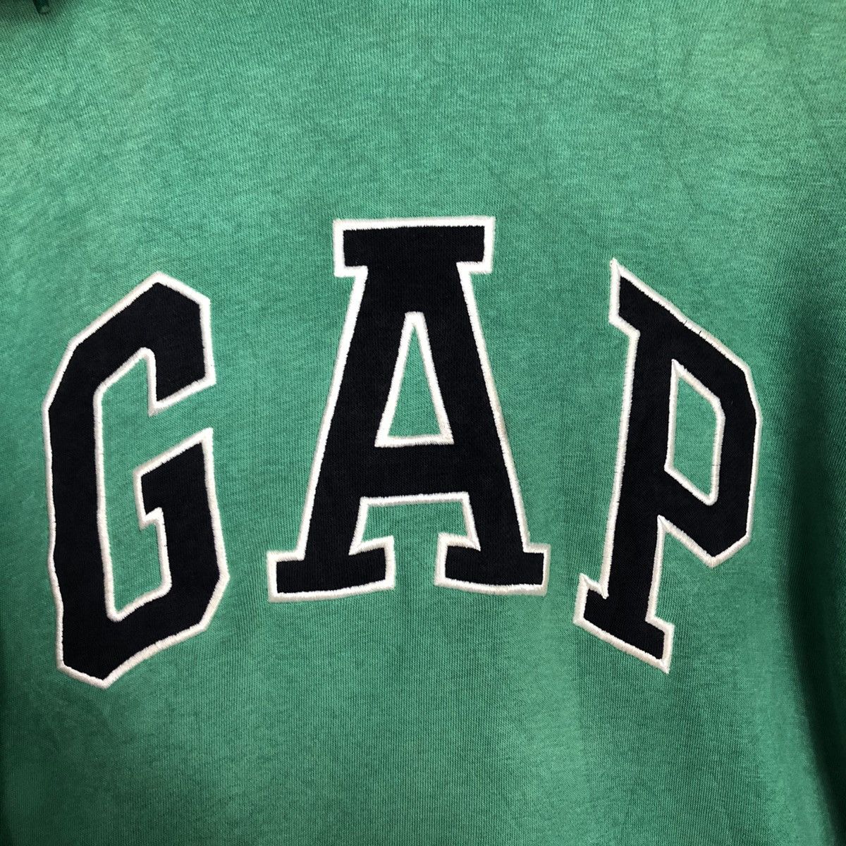 Gap 📌Rich Green Gap Hoodie Pull Over Spell Out Big Logo Size US S / EU 44-46 / 1 - 16 Thumbnail