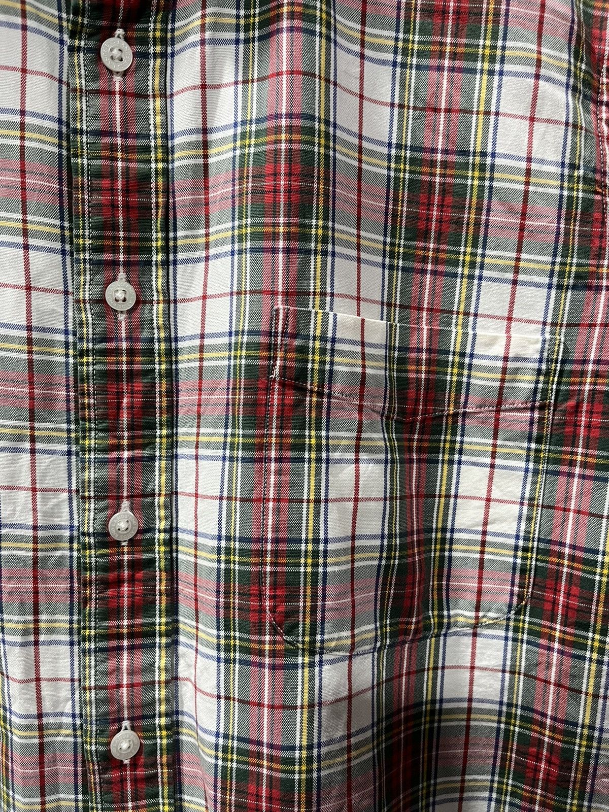 Japanese Brand Lands End Flannel Shirt Longsleeve 90s Size US L / EU 52-54 / 3 - 5 Thumbnail