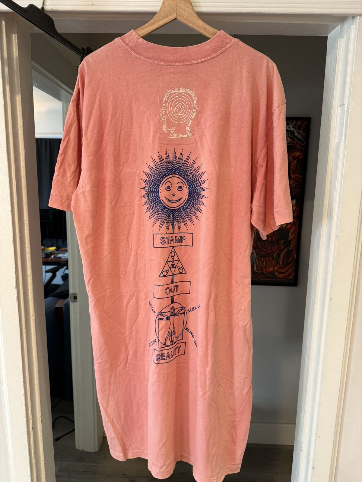 Brain Dead × The North Face Long Graphic T-Shirt Dress Size L / US 10 / IT 46 - 2 Thumbnail