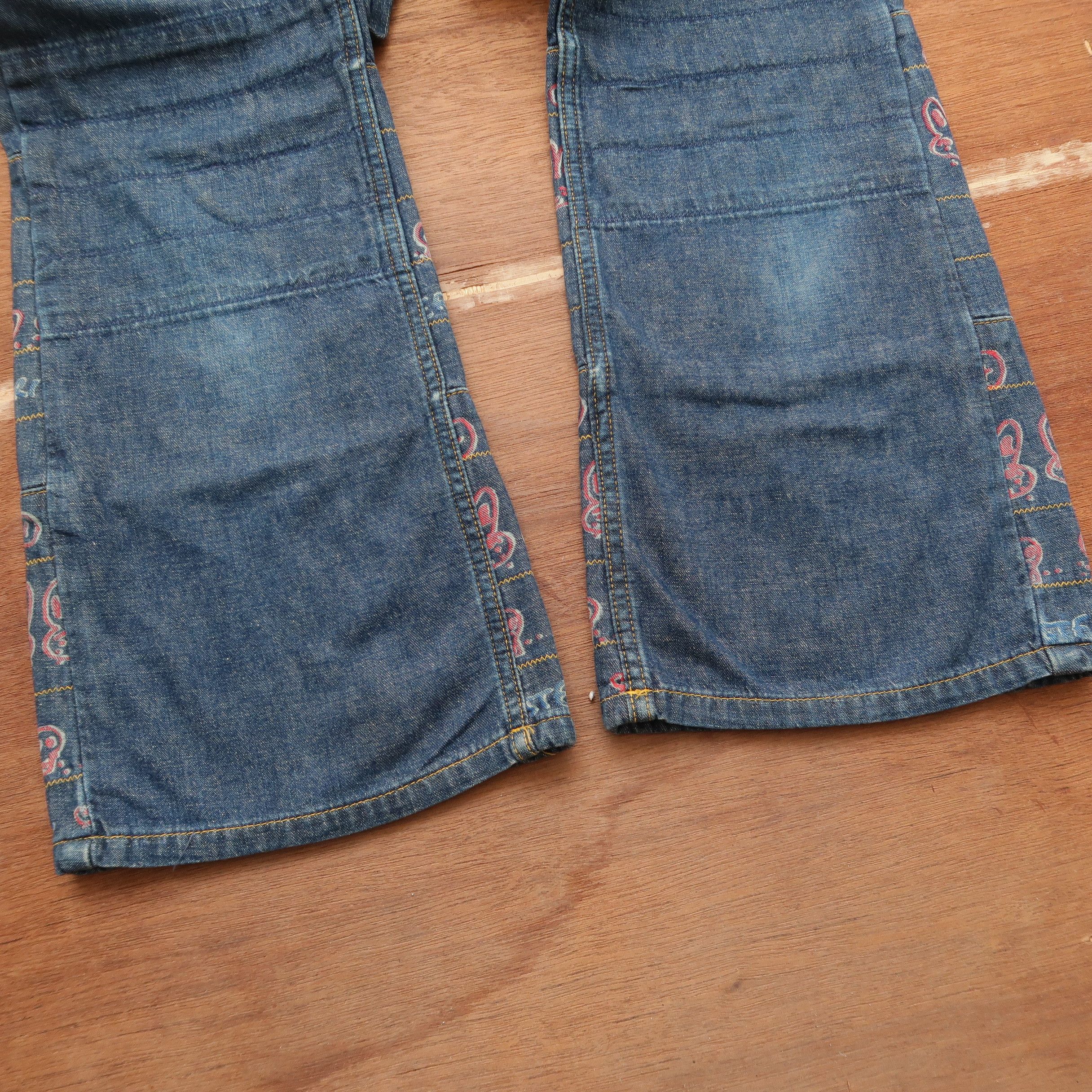 Hysteric Glamour 90s Hysteric Glamour Kinky Hagi Lower Skull Y2K Woman Denim Size US 30 / EU 46 - 11 Thumbnail