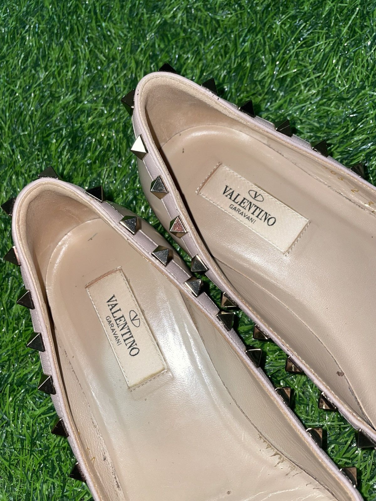 Valentino Valentino Garavani Women shoes Balerina flats 37/6.5 Ivory Size US 6.5 / IT 36.5 - 3 Thumbnail