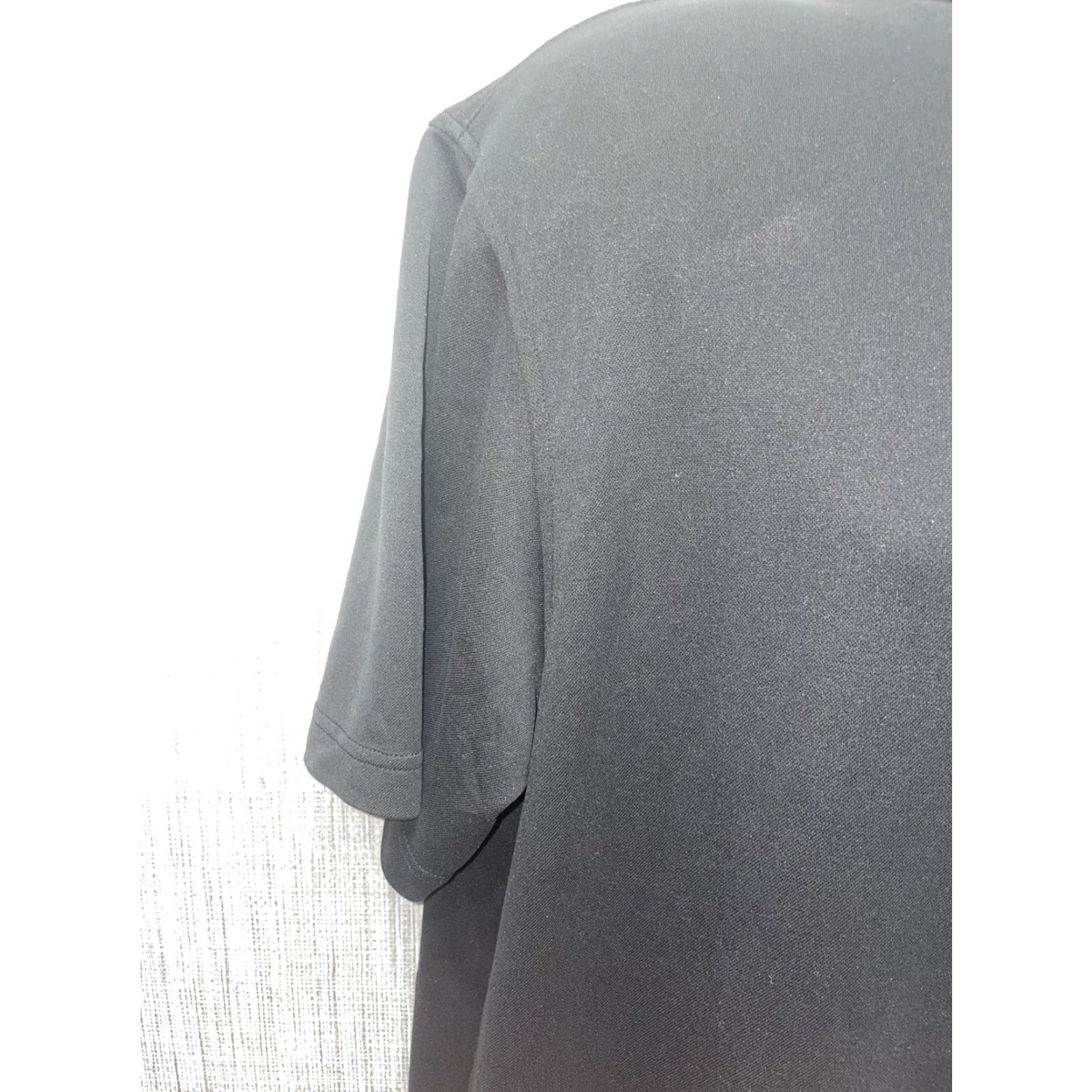 BUGATCHI Bugatchi Black Polo Mens L Golf Size US L / EU 52-54 / 3 - 3 Thumbnail