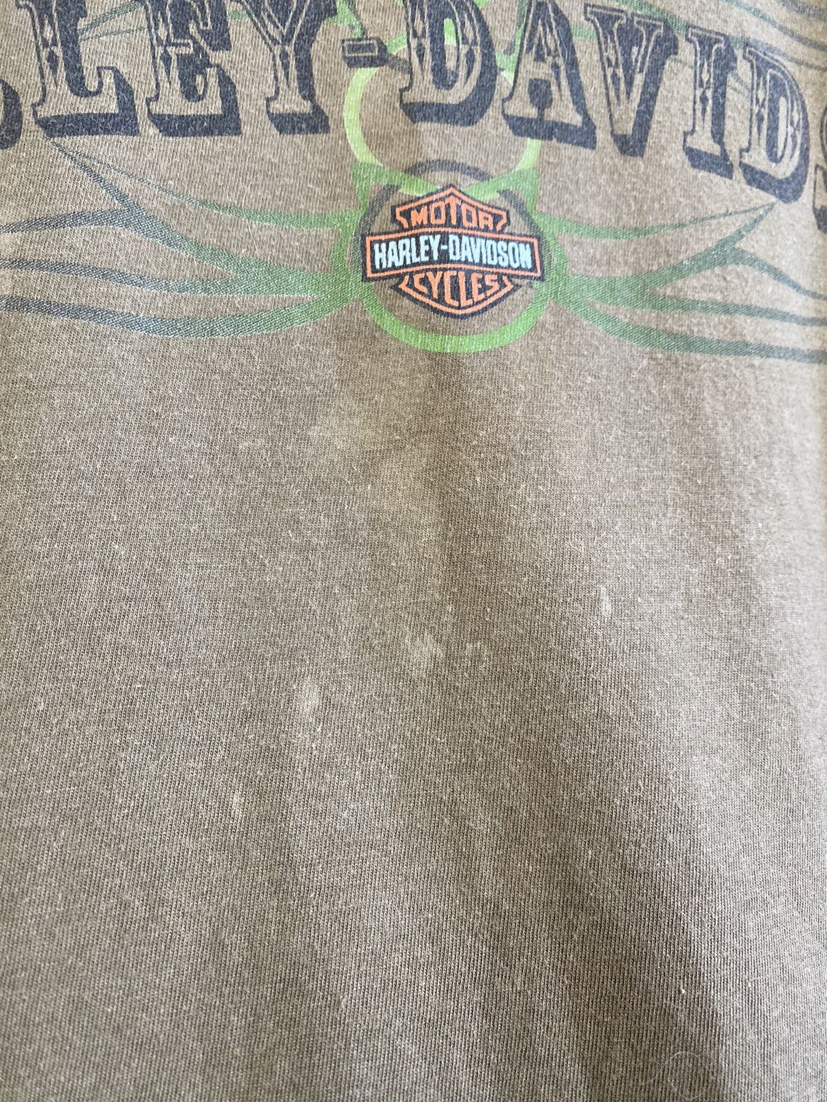 Harley Davidson × Vintage Vintage Harley Davidson Tee Shirt Y2K Chrome Flames Choppers Size US XL / EU 56 / 4 - 8 Thumbnail