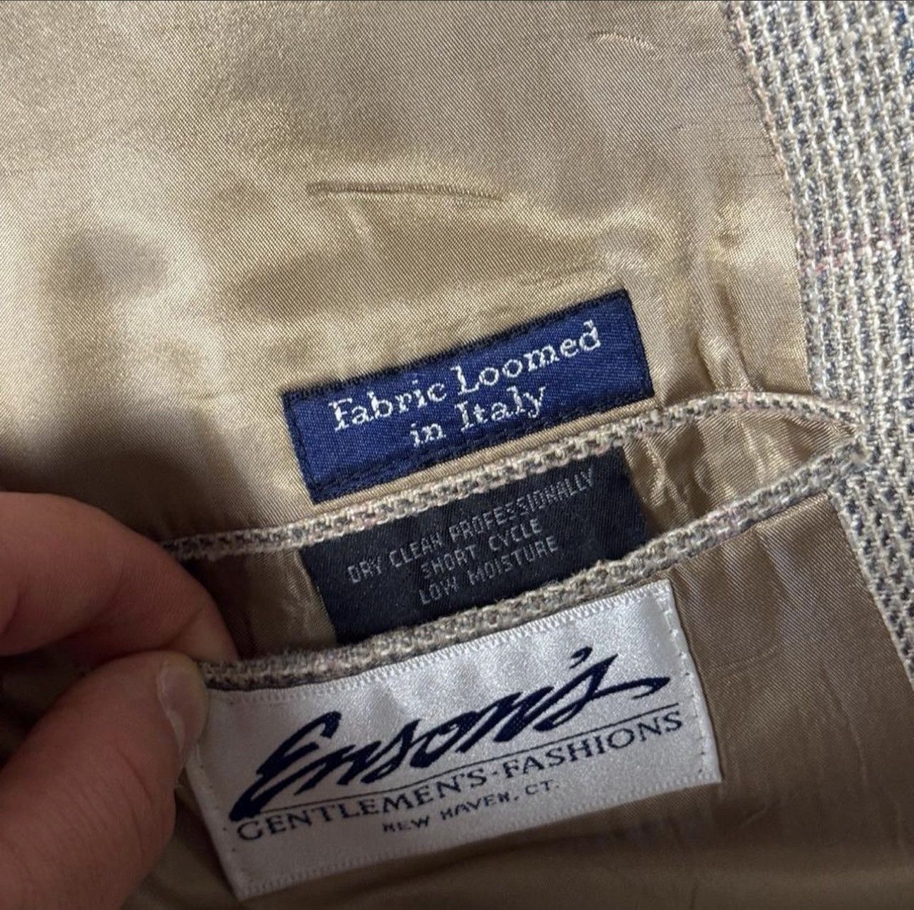 Burberry Vintage 1980s Burberrys Blazer Size 44R - 3 Thumbnail
